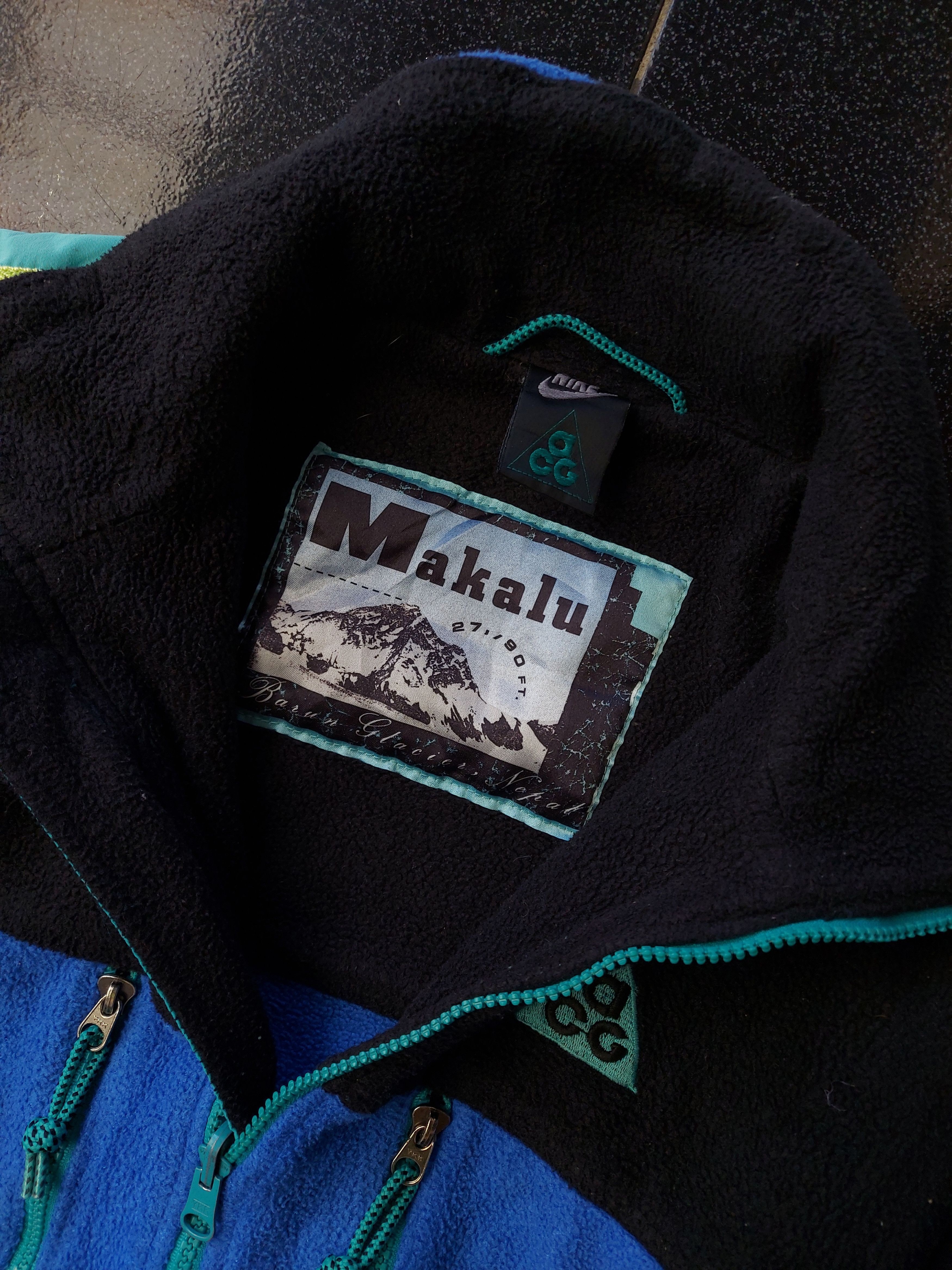 Nike ACG Vintage 80s nike acg makalu fleece jacket | Grailed