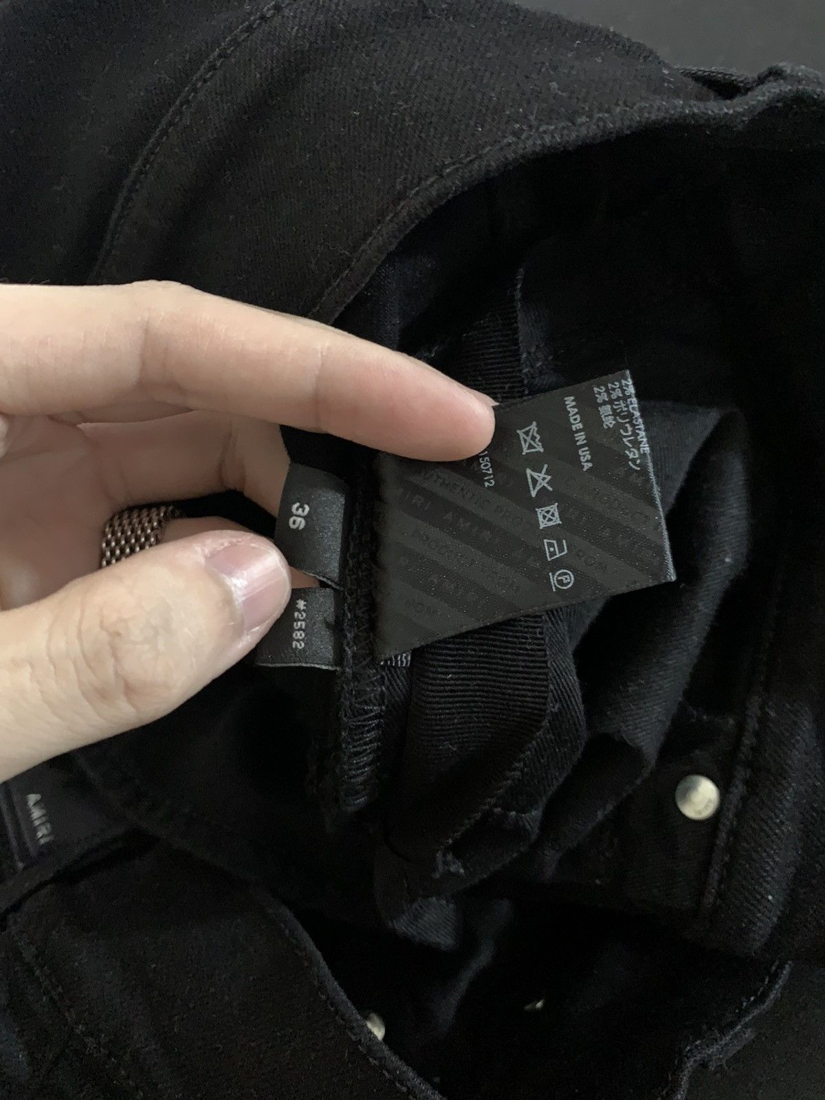 Amiri Amiri Ultra Suede MX1 Denim Jeans Size US 36 / EU 52 - 8 Thumbnail