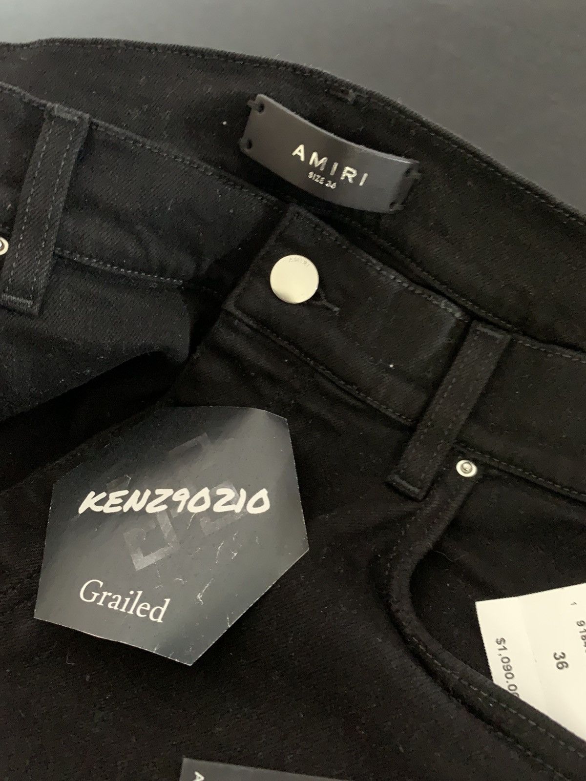 Amiri Amiri Ultra Suede MX1 Denim Jeans Size US 36 / EU 52 - 5 Thumbnail