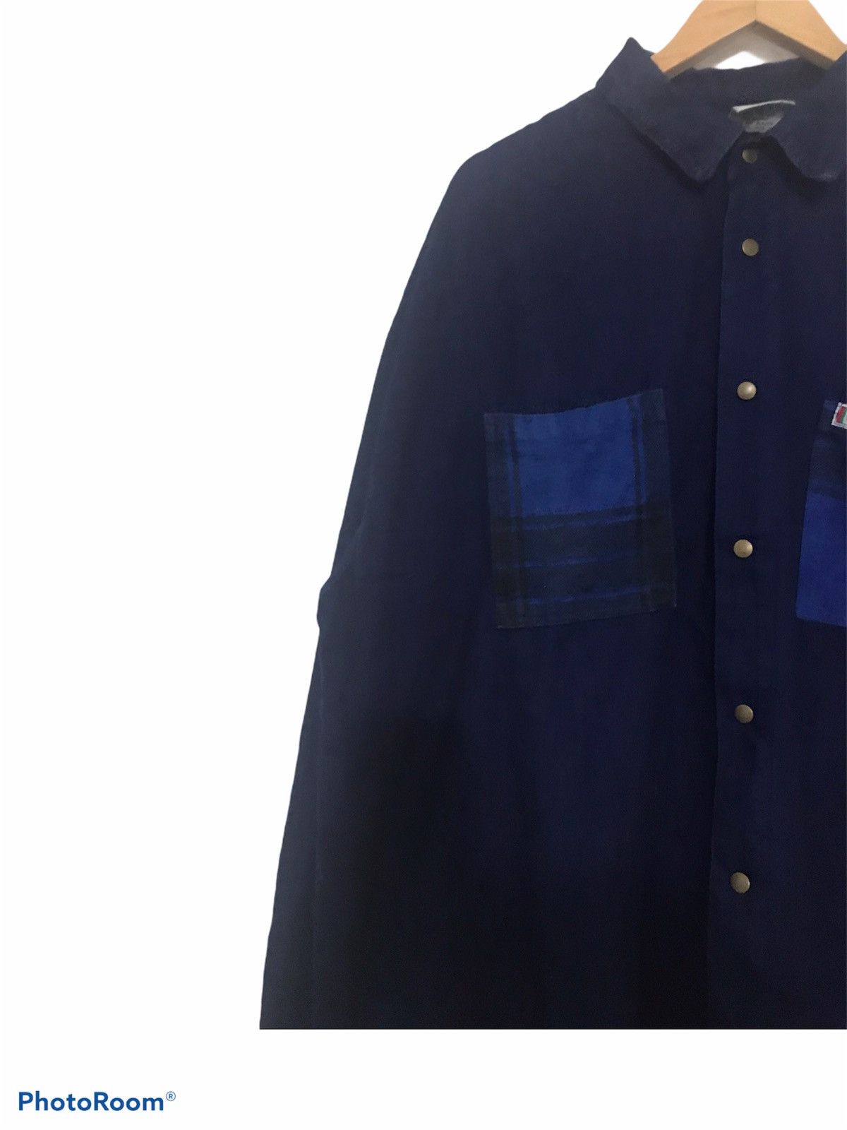 Cross Colours Cross Colour Double Pocket Oversized Button Ups Shirt Size US XL / EU 56 / 4 - 3 Thumbnail
