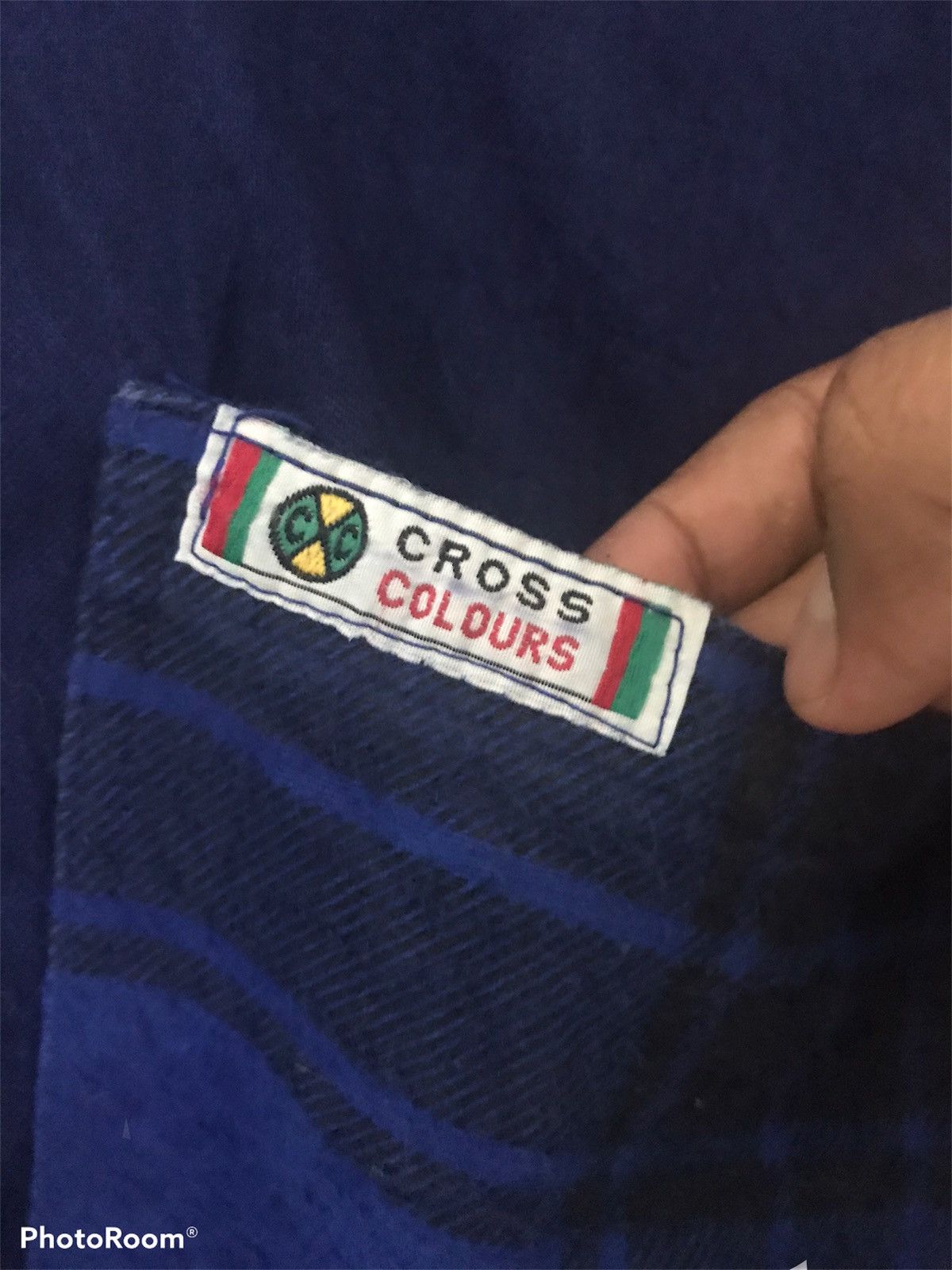 Cross Colours Cross Colour Double Pocket Oversized Button Ups Shirt Size US XL / EU 56 / 4 - 5 Thumbnail