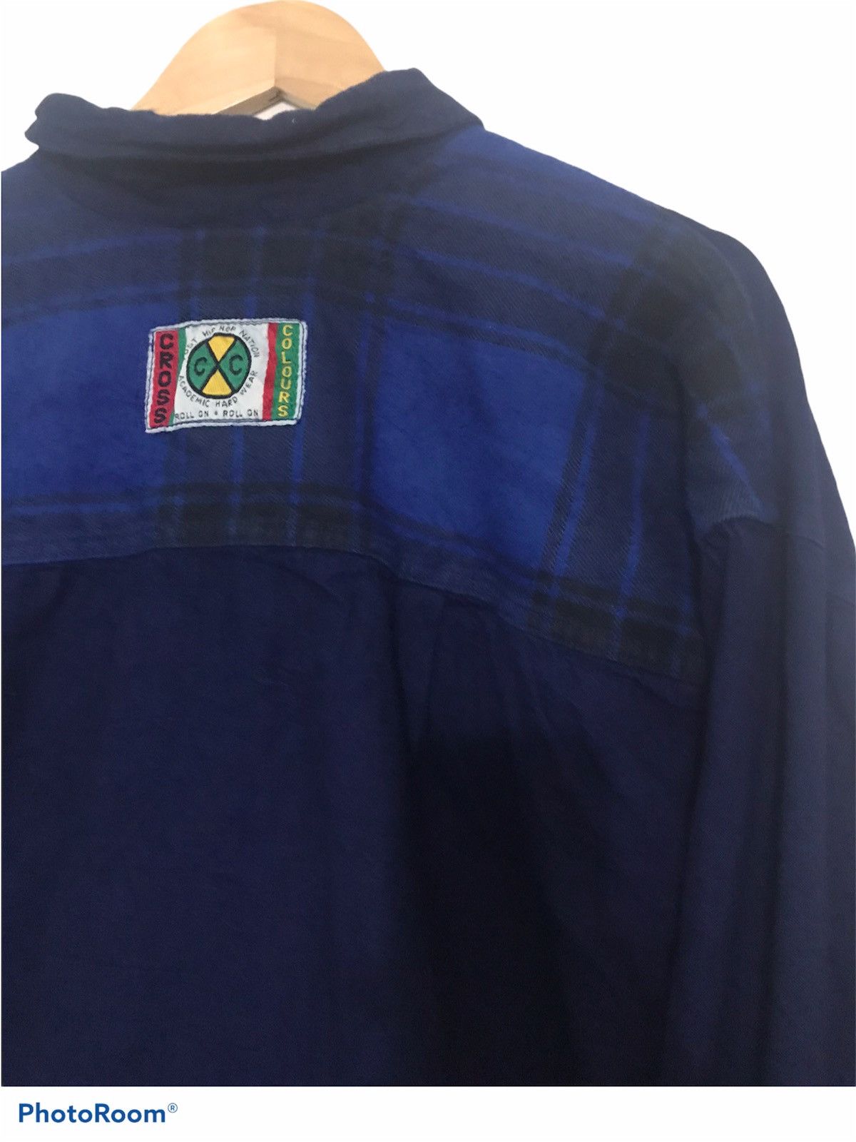Cross Colours Cross Colour Double Pocket Oversized Button Ups Shirt Size US XL / EU 56 / 4 - 7 Thumbnail