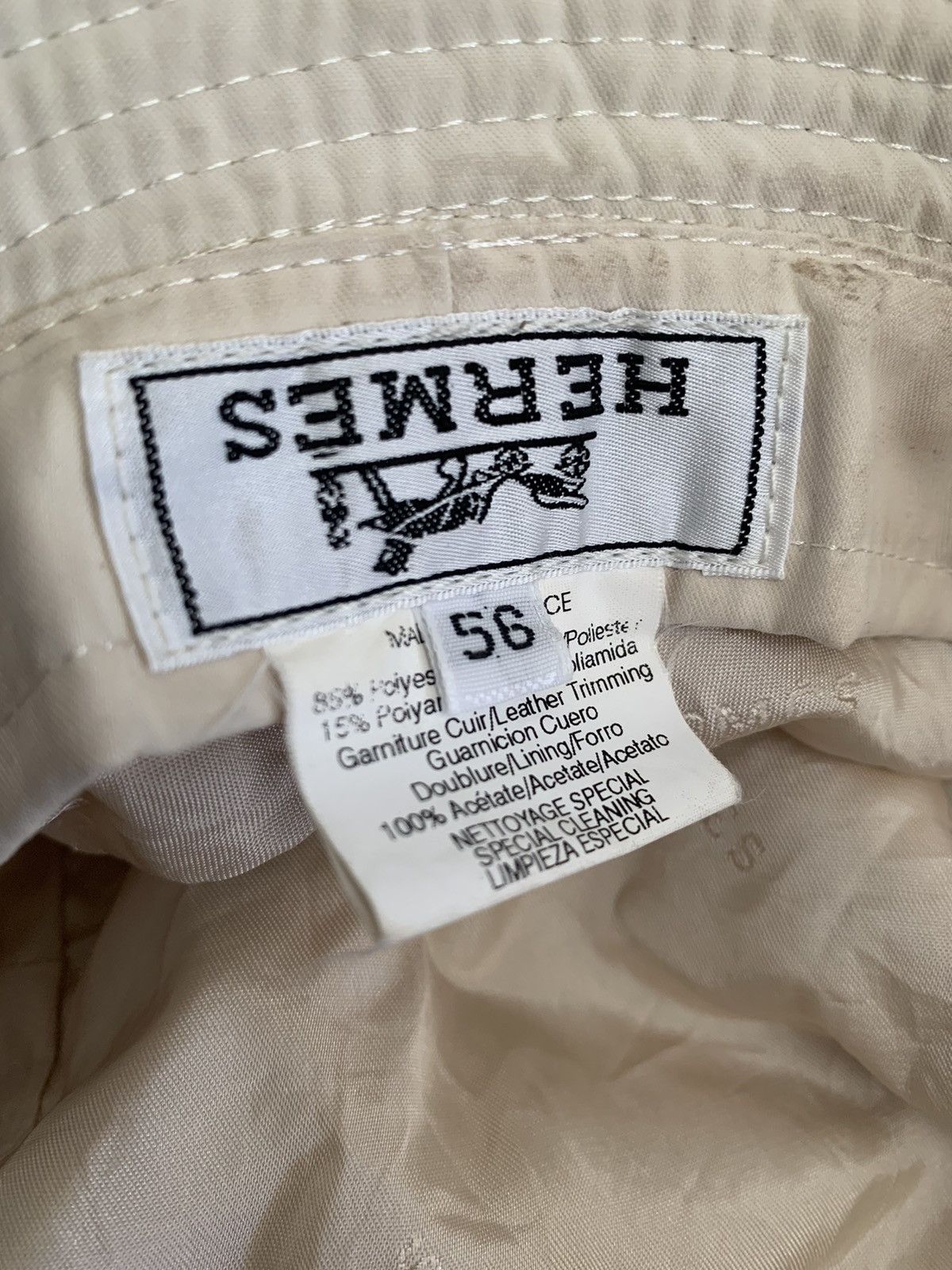 Hermes Hermes bucket hat Size ONE SIZE - 6 Thumbnail