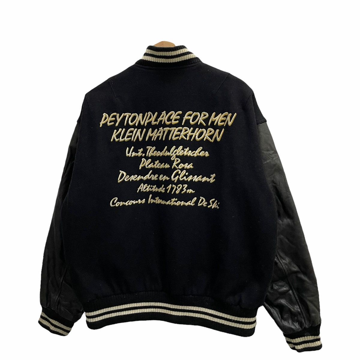 Japanese Brand × PPFM 💥ARCHIVE PPFM EMBROIDERY COLLEGE VARSITY Size US M / EU 48-50 / 2 - 8 Thumbnail