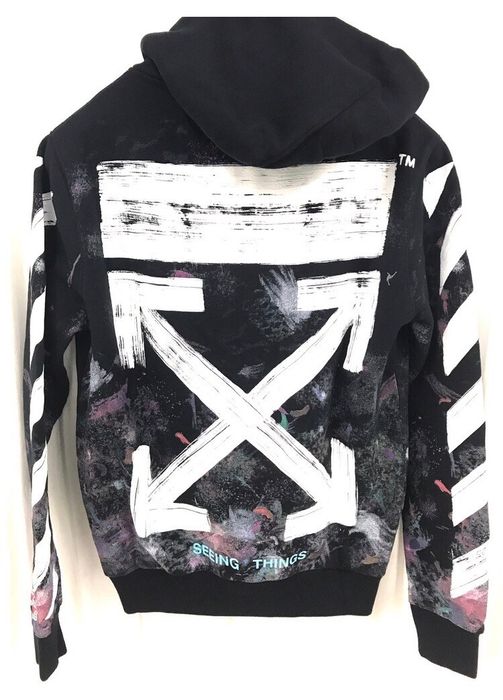 Off-White Galaxy Brushed Zip Hoodie Size US M / EU 48-50 / 2 - 2 Preview