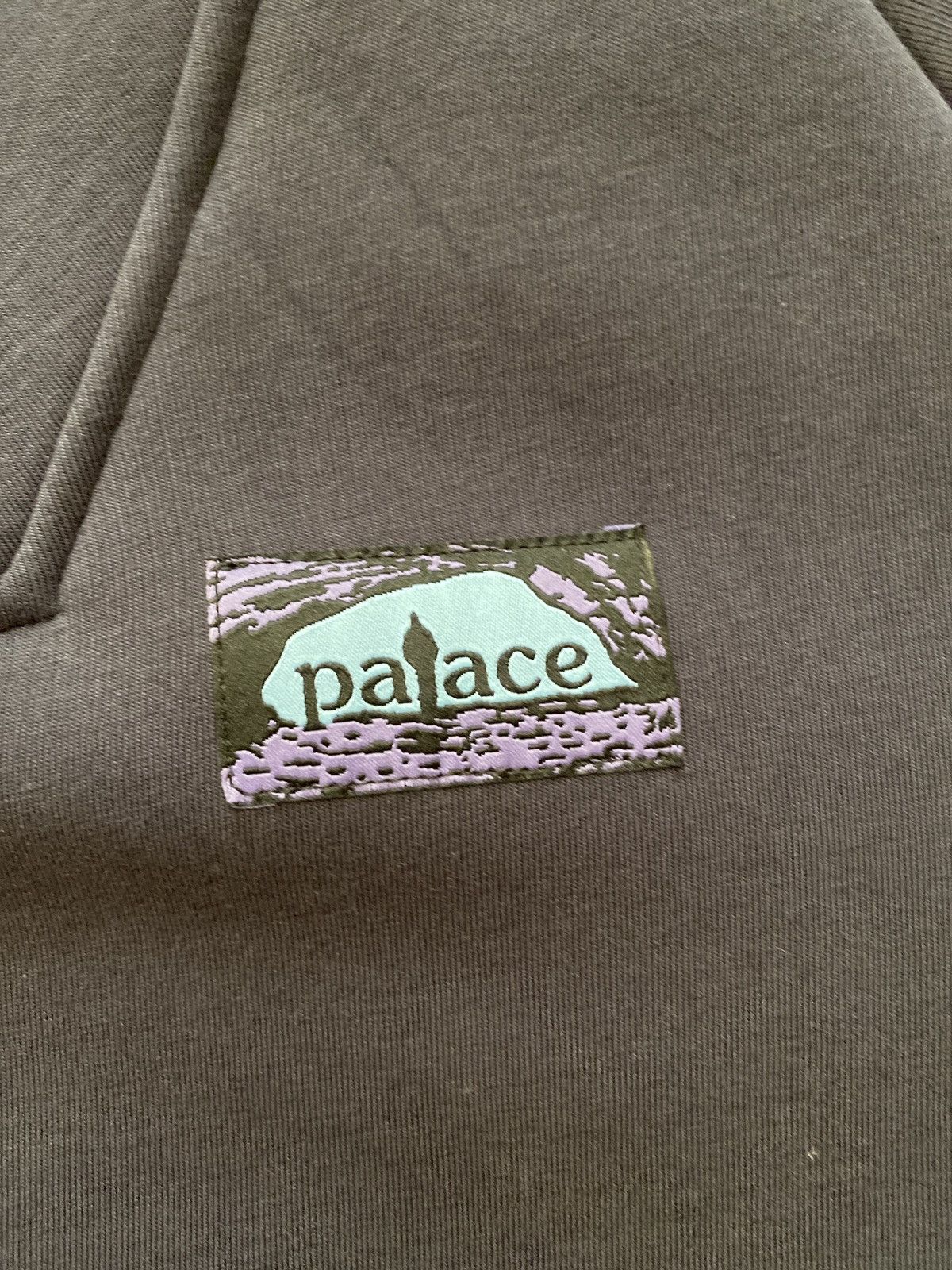 Palace Bonded Fleece 1/4 Zip Navy