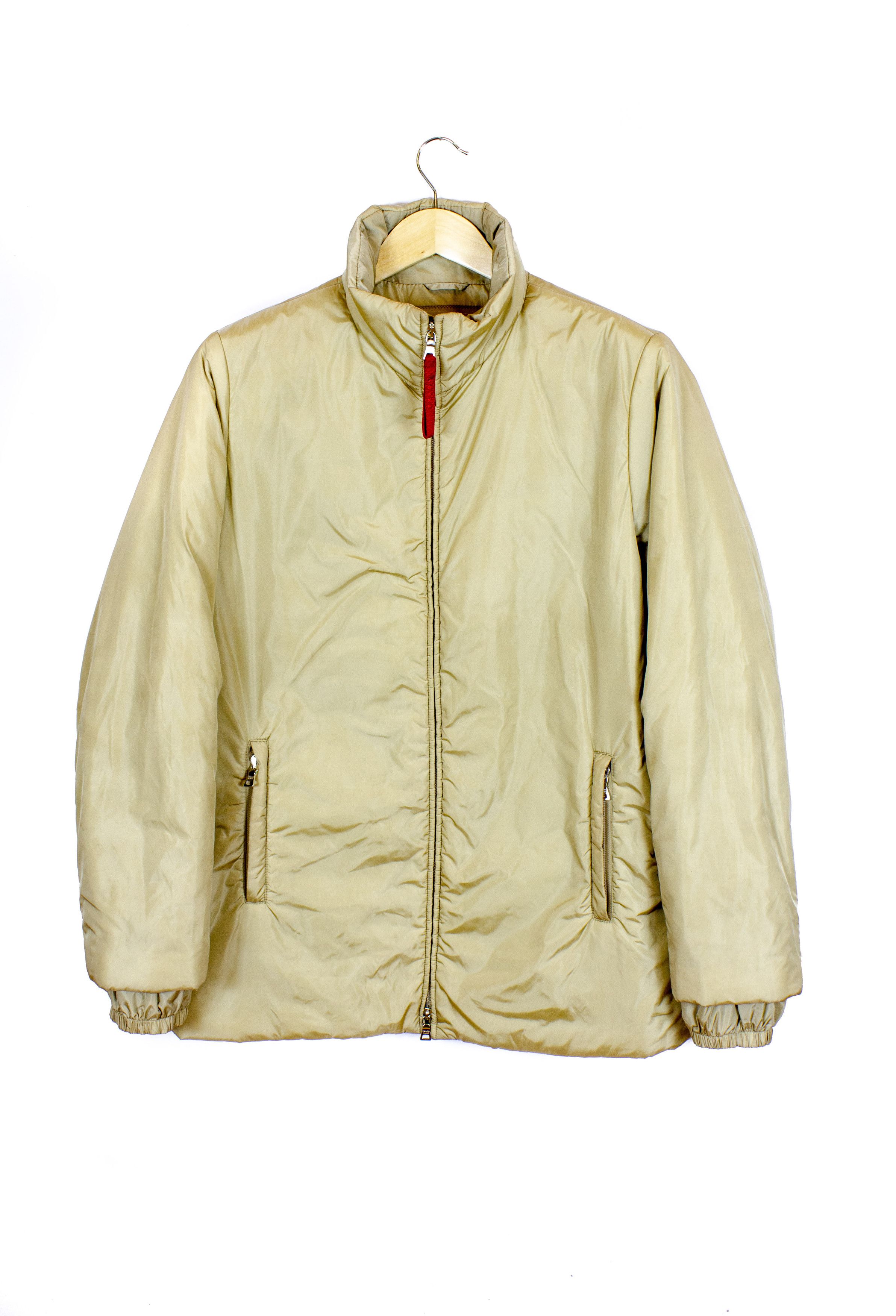 Prada Prada Sport Beige Long Down Jacket Size US S / EU 44-46 / 1 - 1 Thumbnail