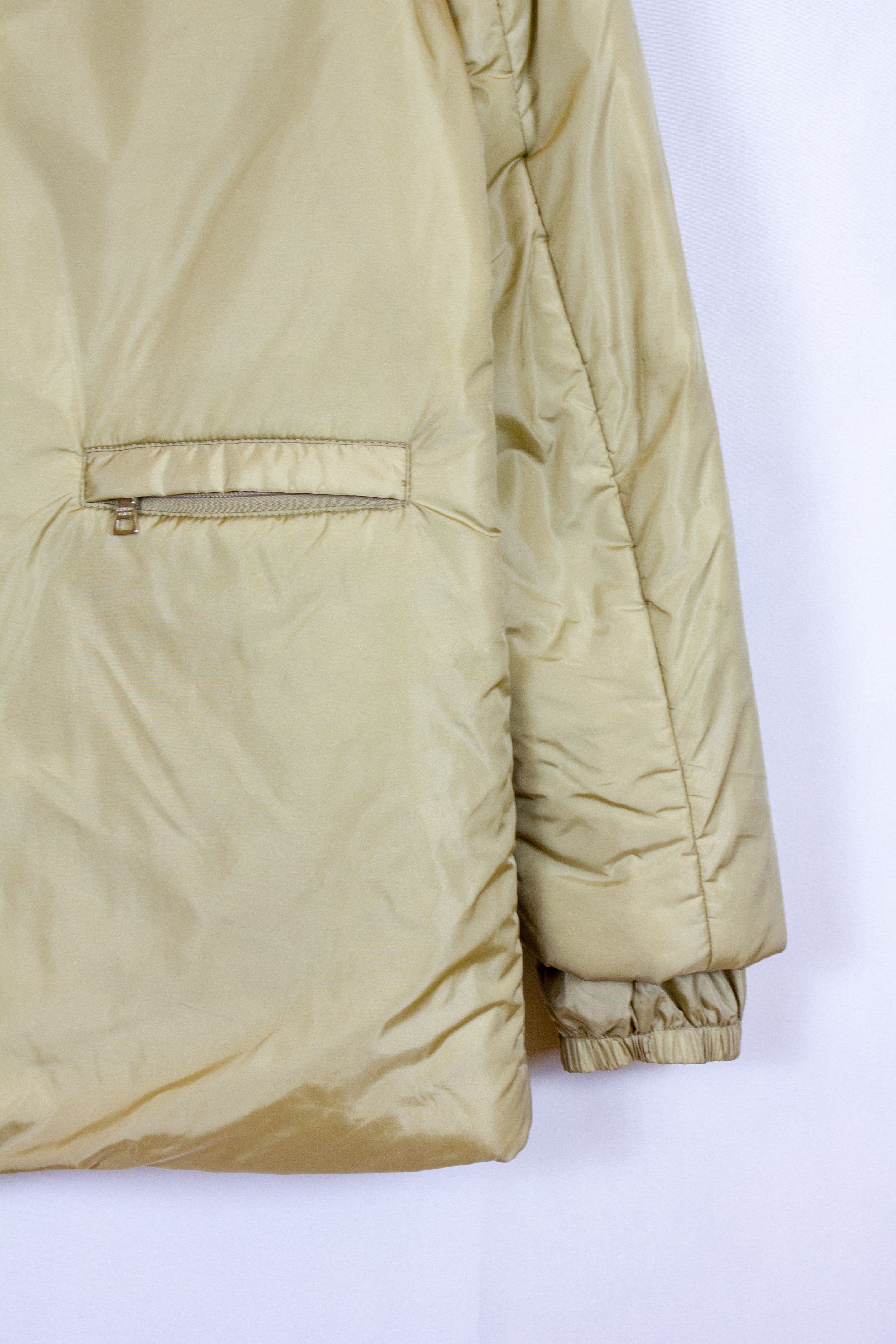 Prada Prada Sport Beige Long Down Jacket Size US S / EU 44-46 / 1 - 6 Thumbnail