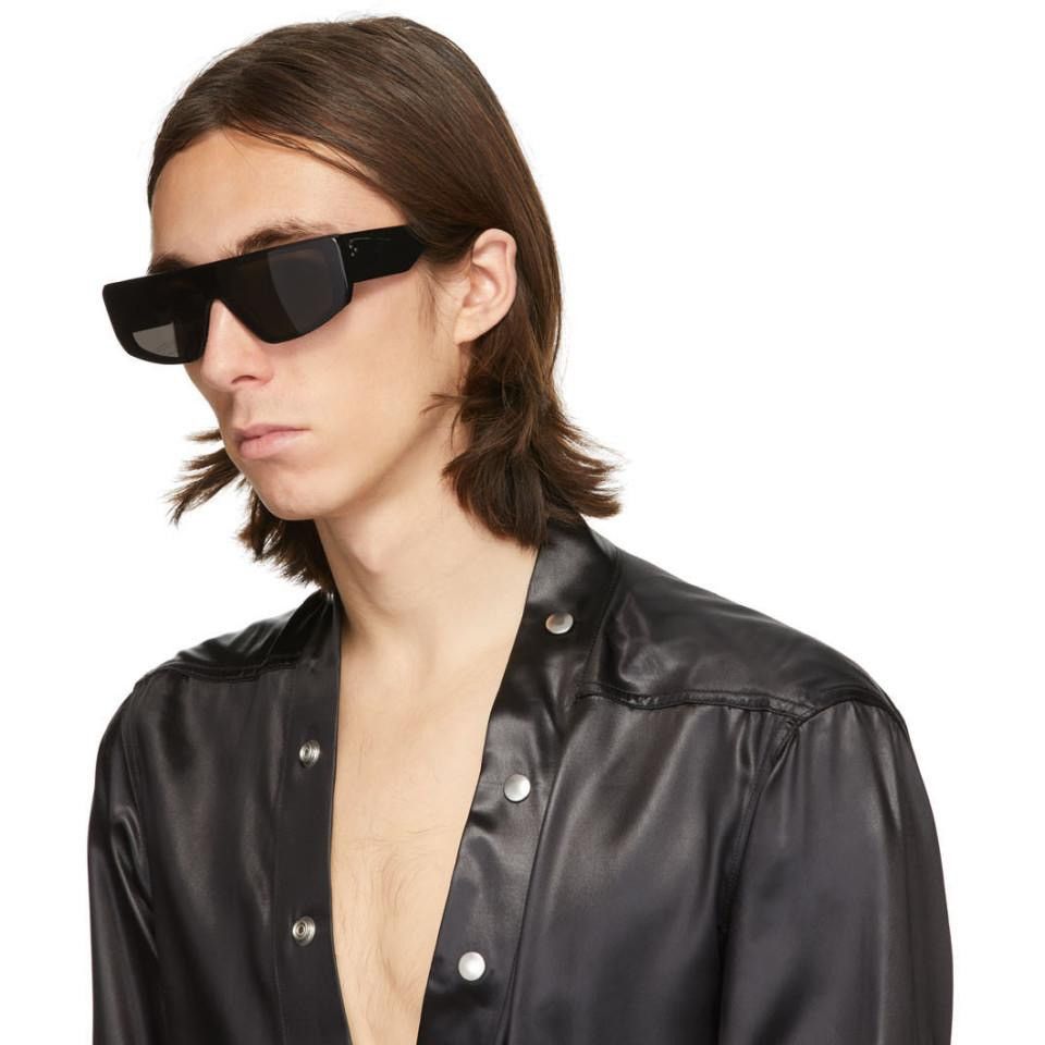 Rick Owens Rick Owens Performa Sunglasses Size ONE SIZE - 4 Thumbnail