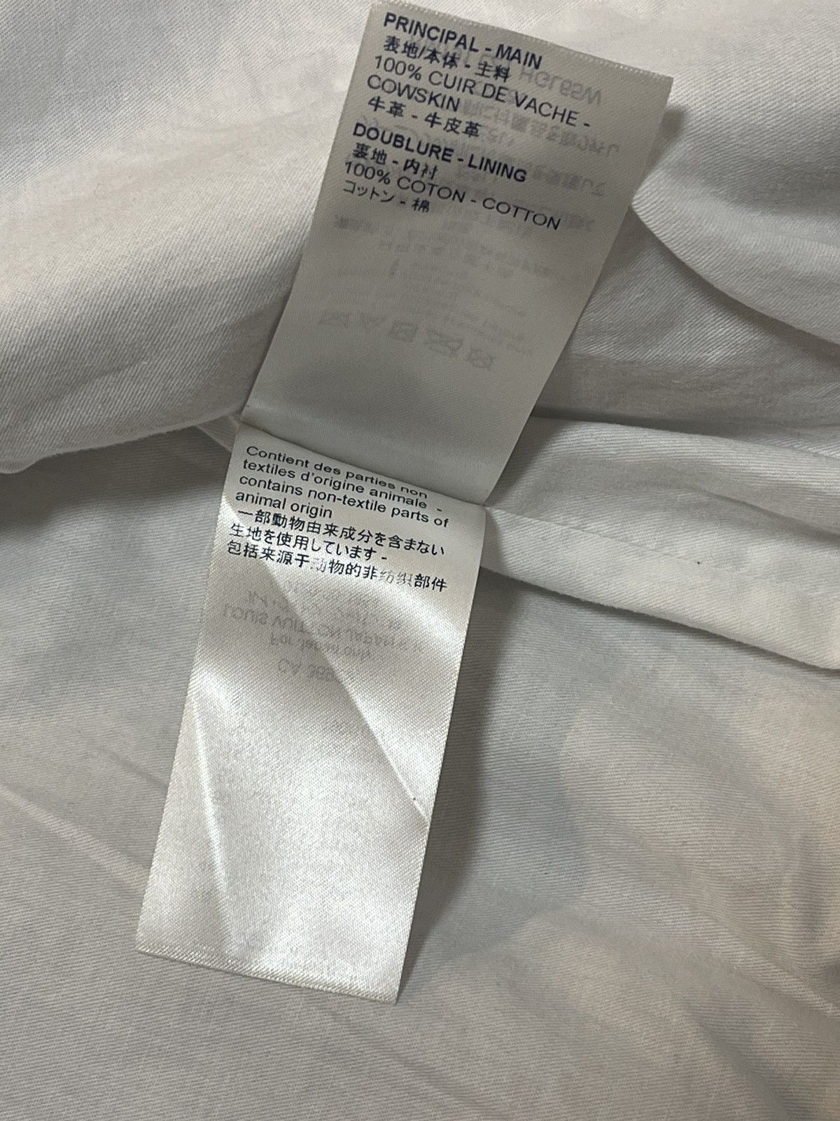 Louis Vuitton × Virgil Abloh Louis Vuitton 19SS street style plain leather vest Size US L / EU 52-54 / 3 - 14 Thumbnail