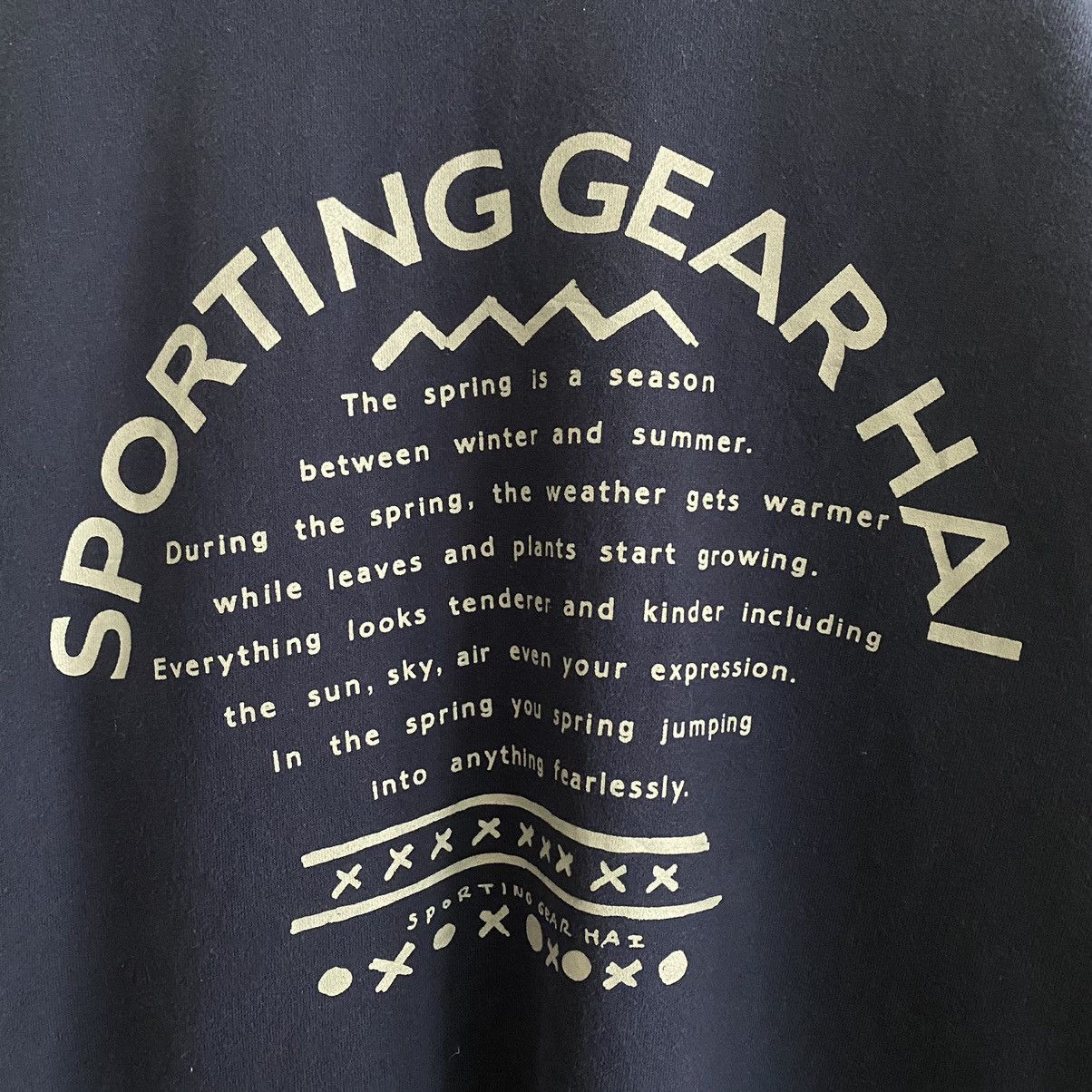 Hai Sporting Gear × Issey Miyake × Vintage Hai Sporting Gear Spring Button Up Sweatshirt Size US M / EU 48-50 / 2 - 9 Thumbnail