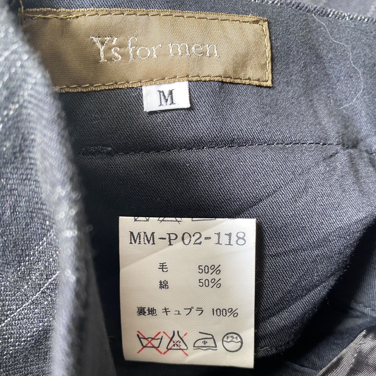 Yohji Yamamoto Y’s Wool Stripe High Waist Pants Size US 28 / EU 44 - 3 Thumbnail