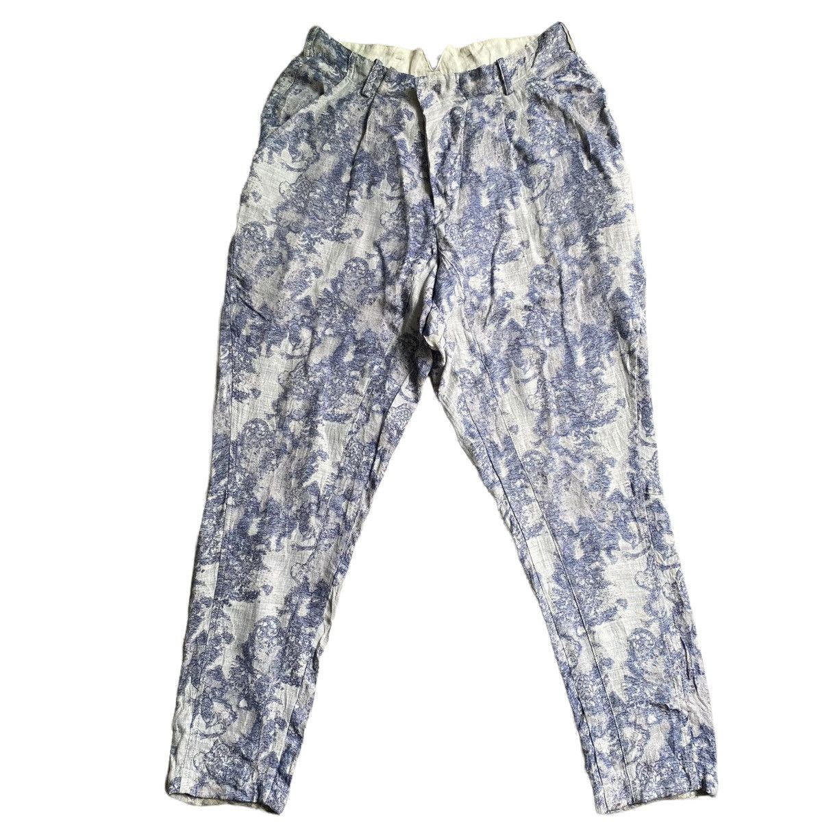 Yohji Yamamoto Y’s Jacquard Pants Size US 32 / EU 48 - 1 Thumbnail