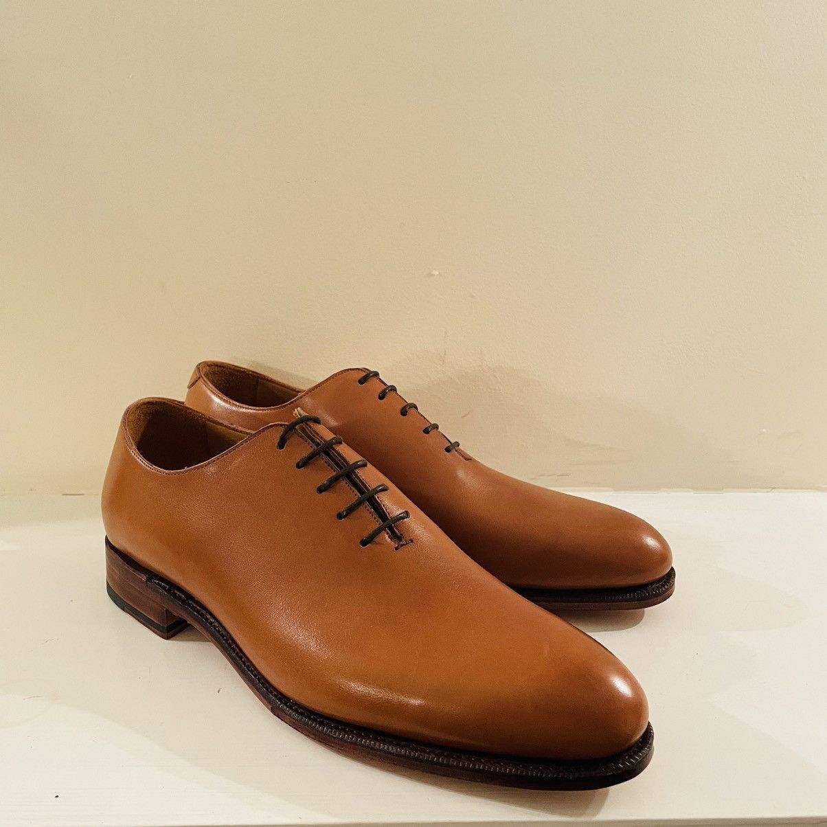 Meermin Meermin custom tan wholecut oxford 7.5UK | Grailed