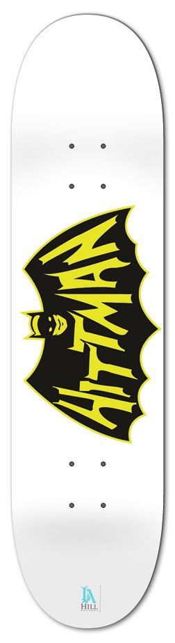 Other HITTMAN HITT BATT skateboard deck new Size ONE SIZE - 2 Thumbnail