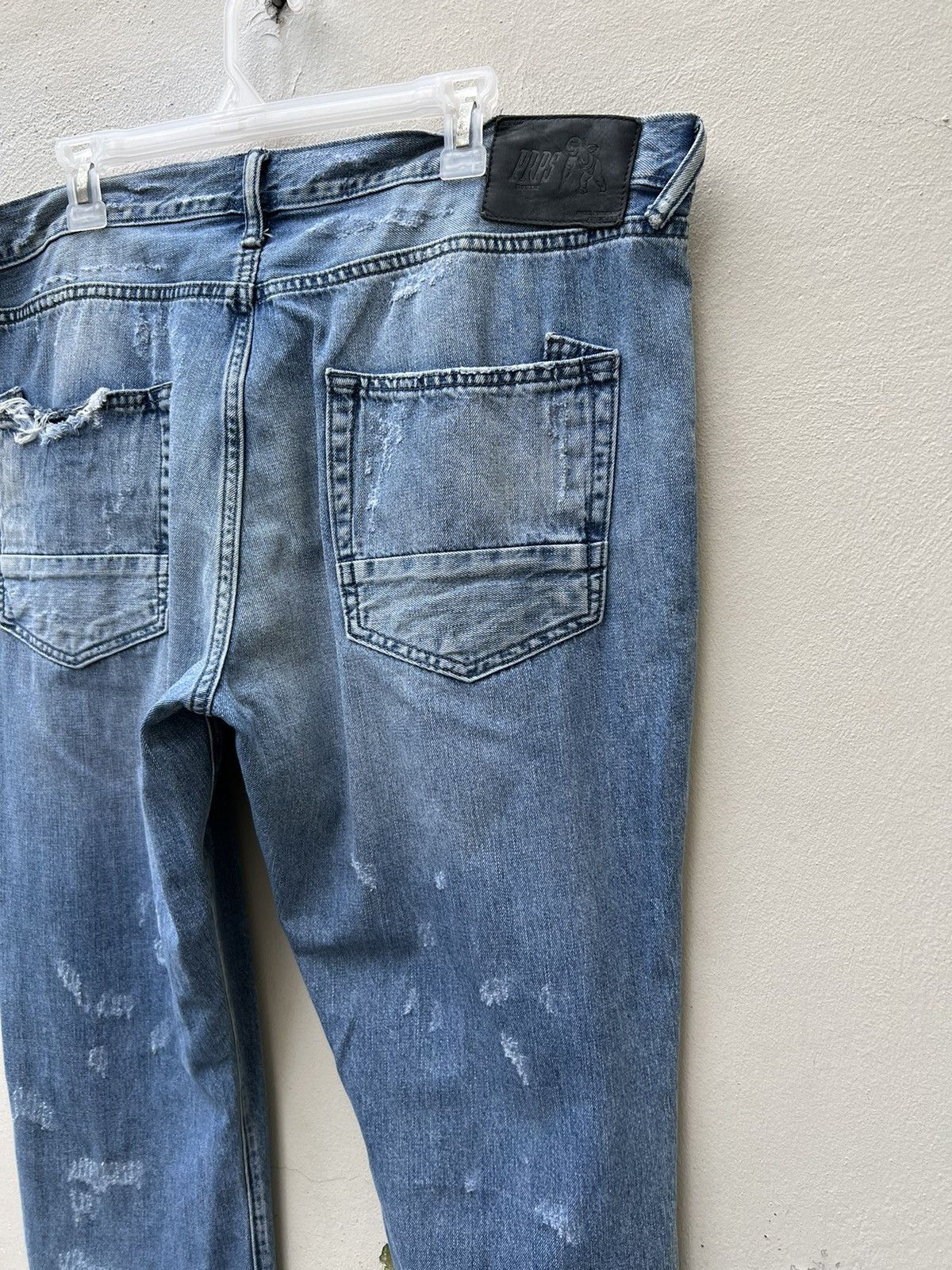 Prps Vintage PRPS Rips Distress Denim Demon Fit Jeans Size US 40 / EU 56 - 20 Thumbnail