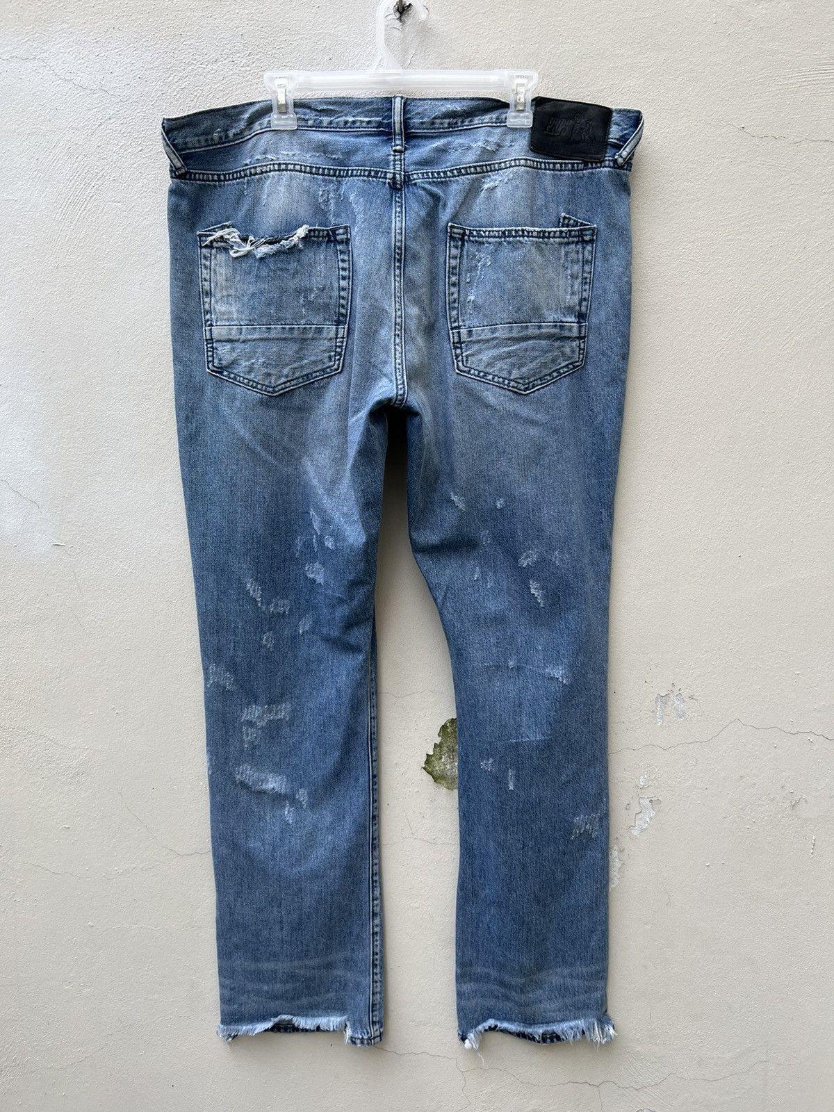 Prps Vintage PRPS Rips Distress Denim Demon Fit Jeans Size US 40 / EU 56 - 16 Thumbnail