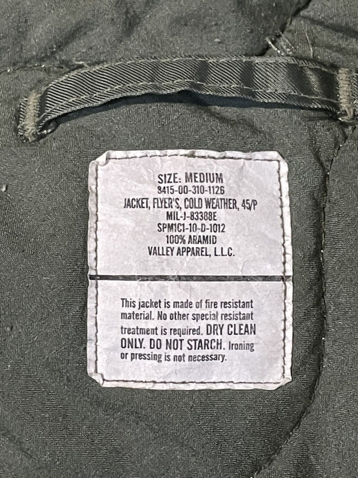 Vintage Vintage Military Bomber Jacket Size US M / EU 48-50 / 2 - 4 Thumbnail