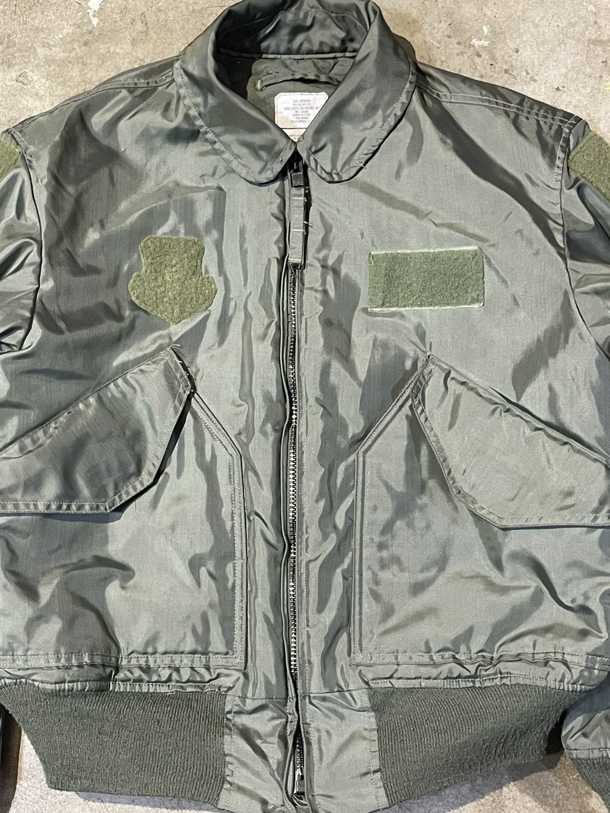 Vintage Vintage Military Bomber Jacket Size US M / EU 48-50 / 2 - 3 Thumbnail