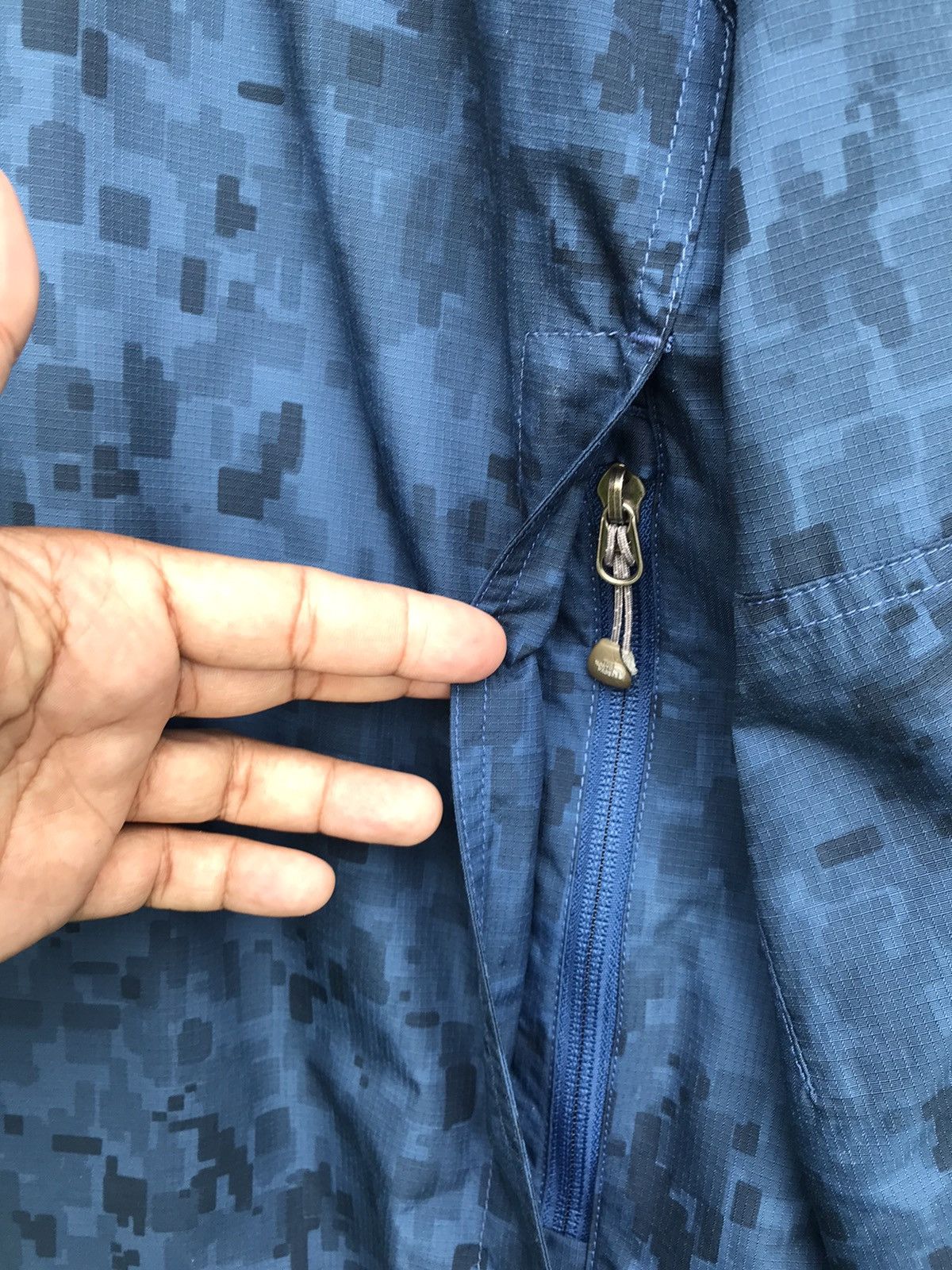 The north face digital camo jacket