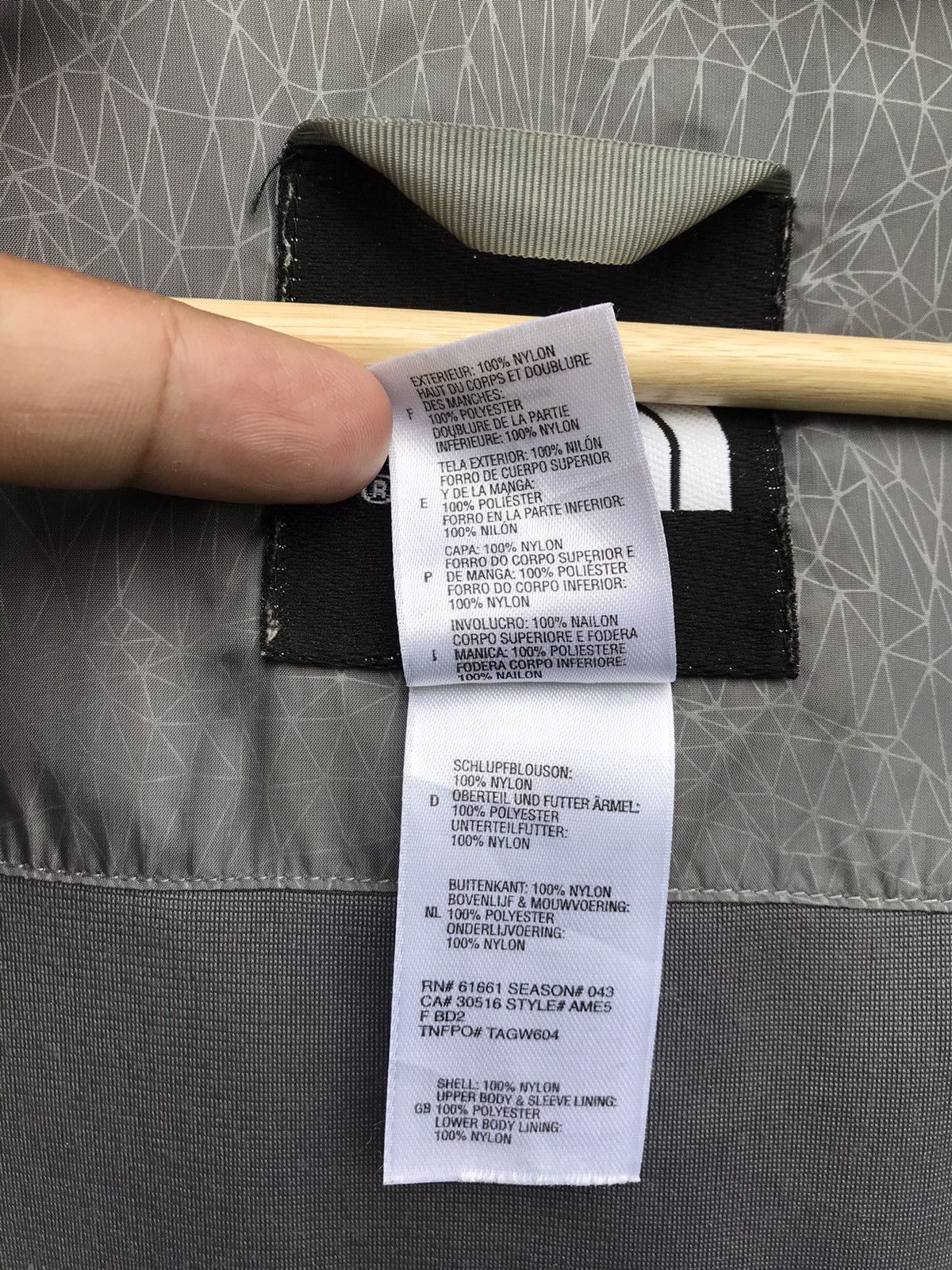 The north face digital camo jacket