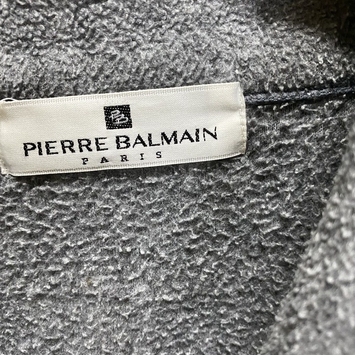 Balmain × Pierre Balmain × Vintage Pierre Balmain shawl collar cardigan fleece Size US M / EU 48-50 / 2 - 9 Thumbnail
