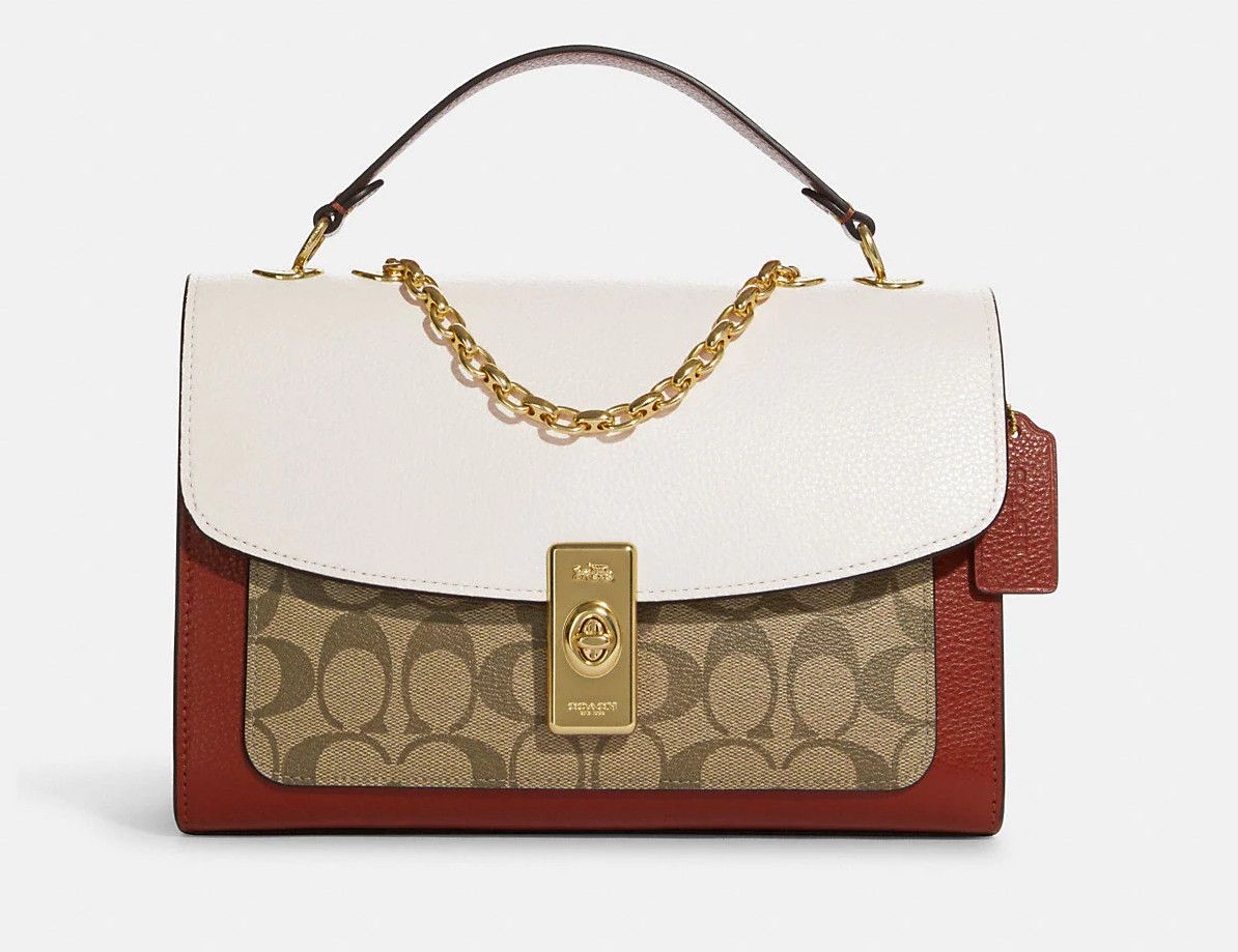 Coach Lane Shoulder retailer Bag In Colorblock