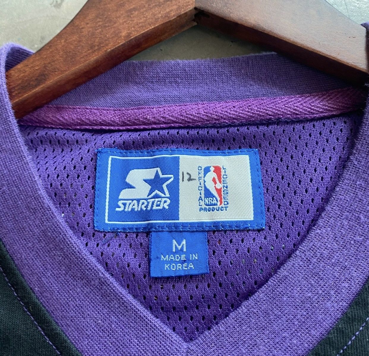NBA Vintage Utah Jazz NBA Starter Jersey Size US M / EU 48-50 / 2 - 3 Thumbnail