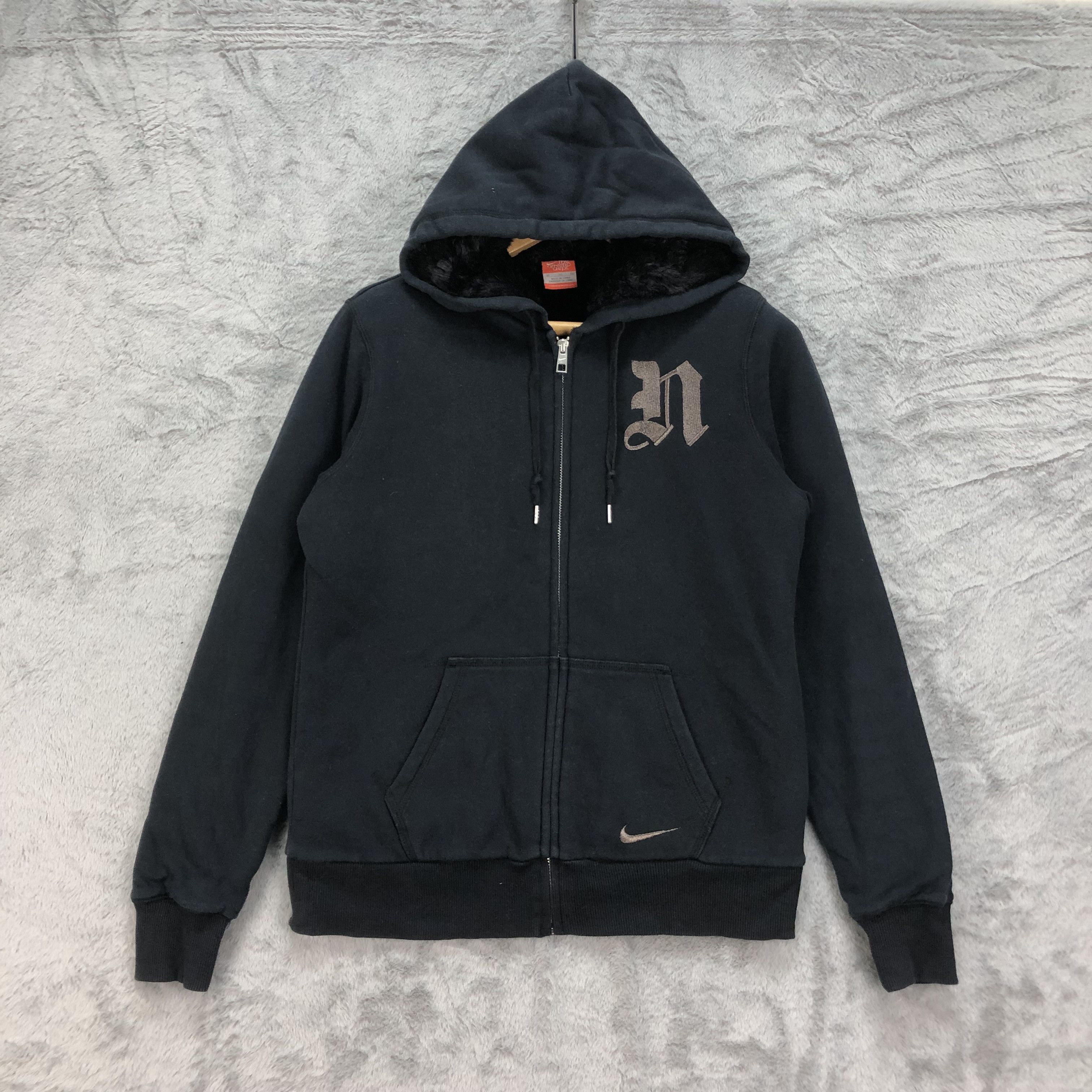 Nike Nike Zipper Hoodies Embroidery Logo Fur Insides #4416-153 Size M / US 6-8 / IT 42-44 - 1 Thumbnail