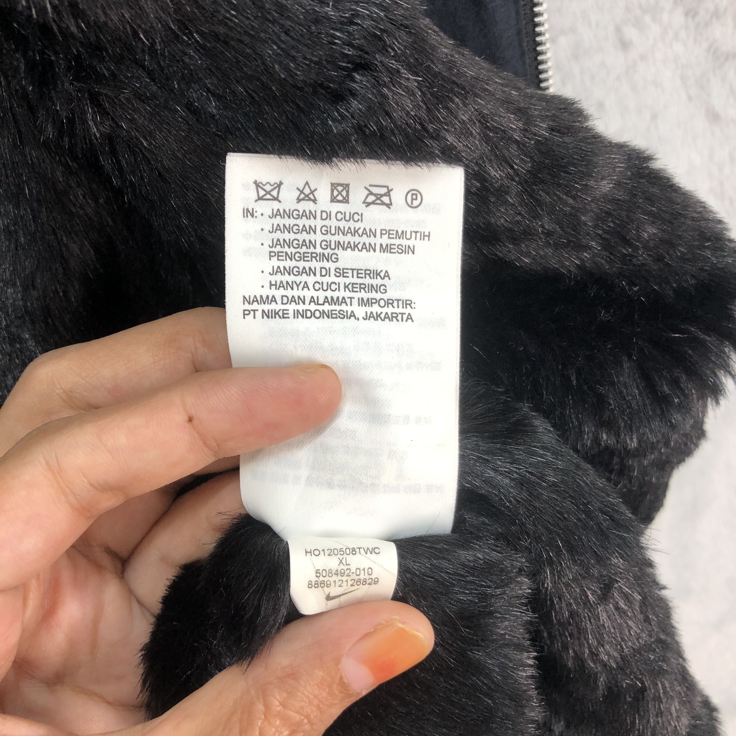 Nike Nike Zipper Hoodies Embroidery Logo Fur Insides #4416-153 Size M / US 6-8 / IT 42-44 - 11 Thumbnail