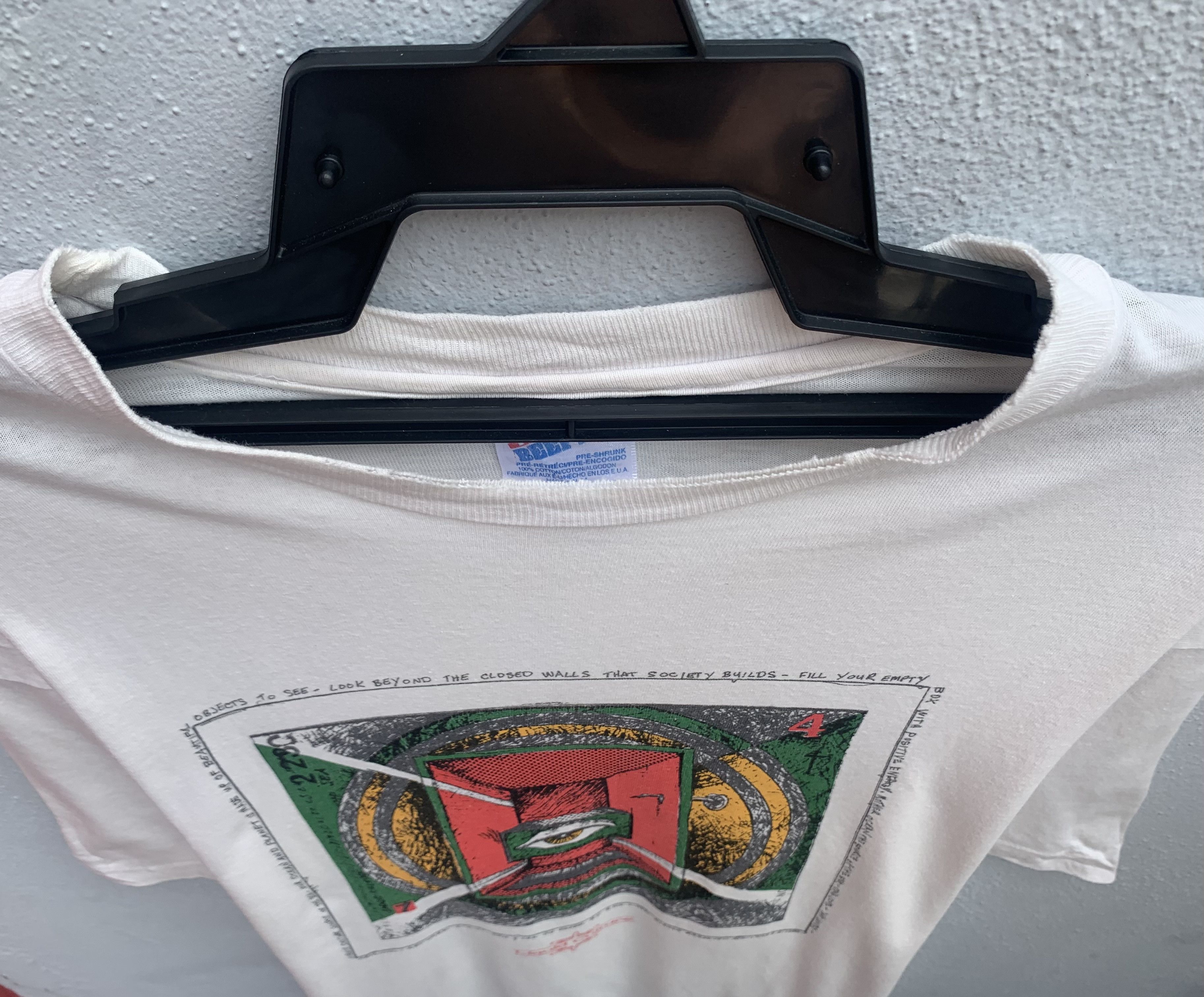 Hanes × Vintage Liquid Culture Art Vintage 1993's Shirt Size US L / EU 52-54 / 3 - 3 Thumbnail