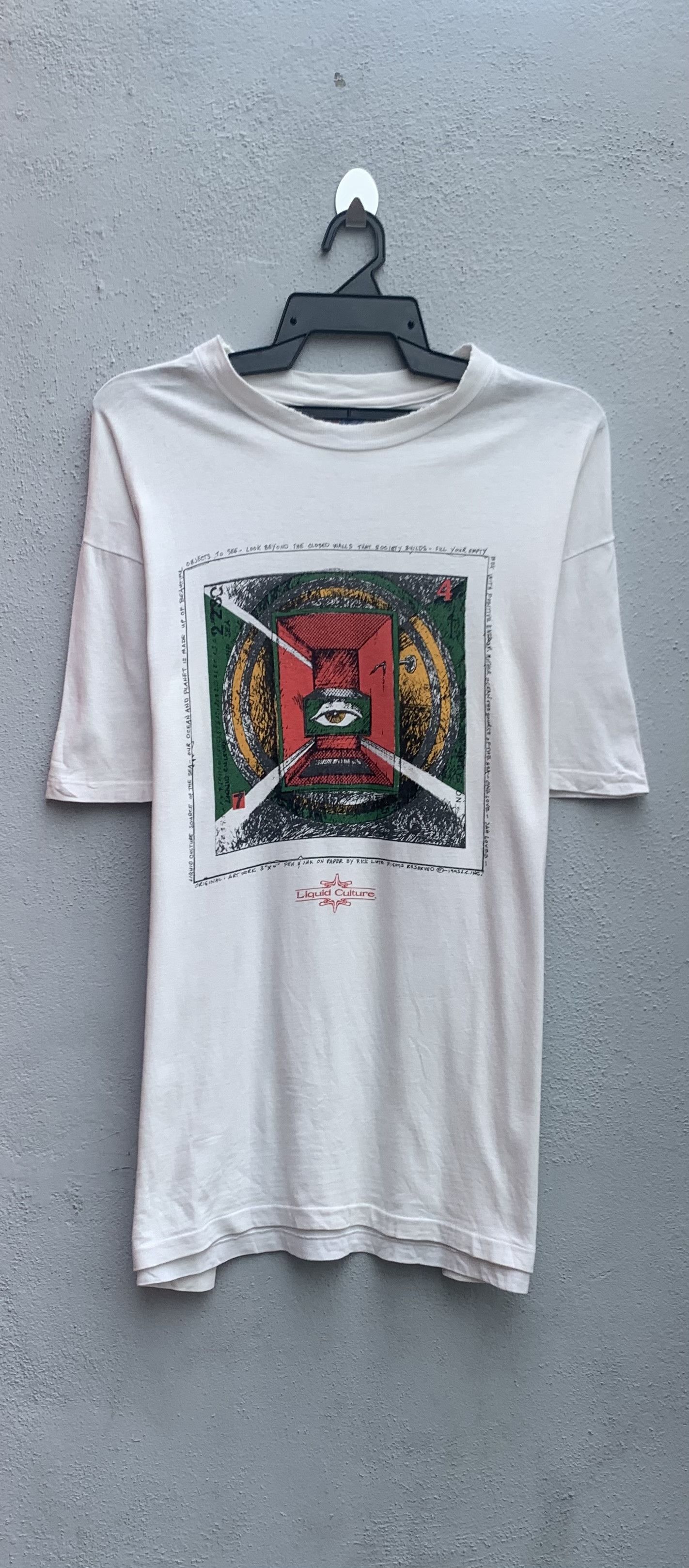 Hanes × Vintage Liquid Culture Art Vintage 1993's Shirt Size US L / EU 52-54 / 3 - 1 Thumbnail