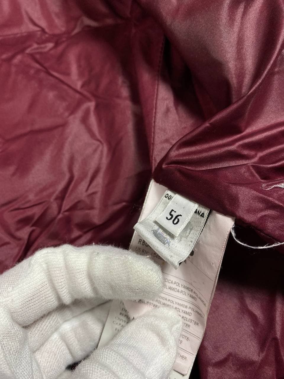 Dolce & Gabbana Dolce Gabbana Puffer Bomber Size US XL / EU 56 / 4 - 10 Thumbnail