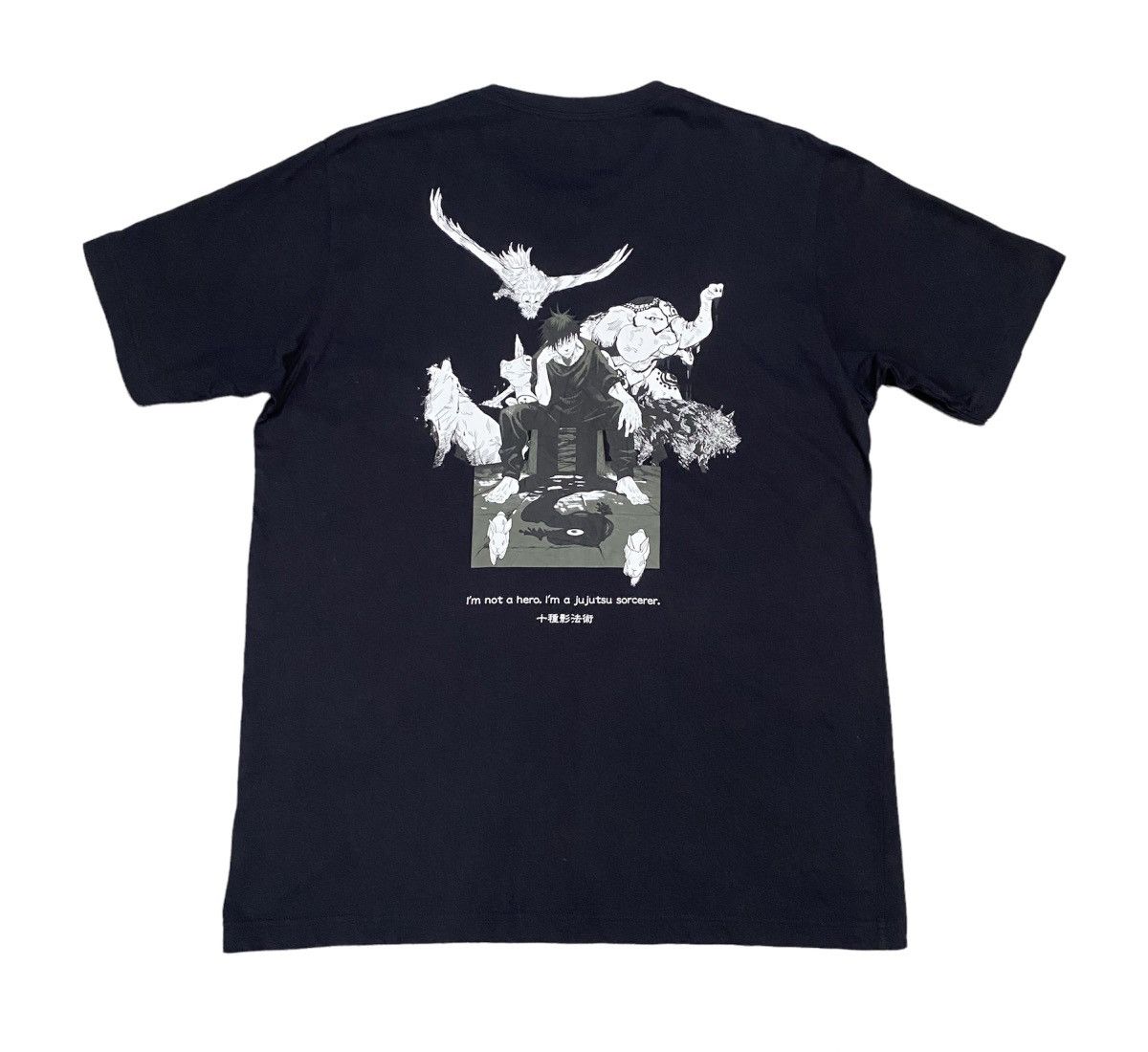 Anime × Cartoon Network × Japanese Brand 🔥RARE🔥 Jujutsu Kaisen Megumi Fushiguro Mappa Anime Tshirt Size US XL / EU 56 / 4 - 1 Thumbnail