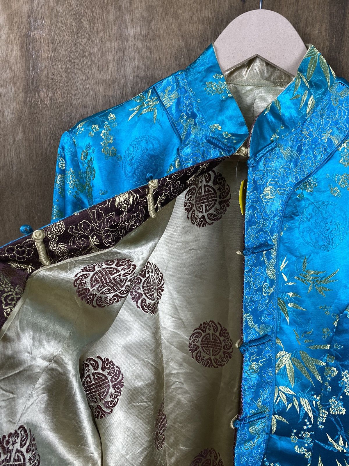 Japanese Brand DLL Chinese/japan traditional vintage Cardigan Art #2691 Size US M / EU 48-50 / 2 - 10 Thumbnail
