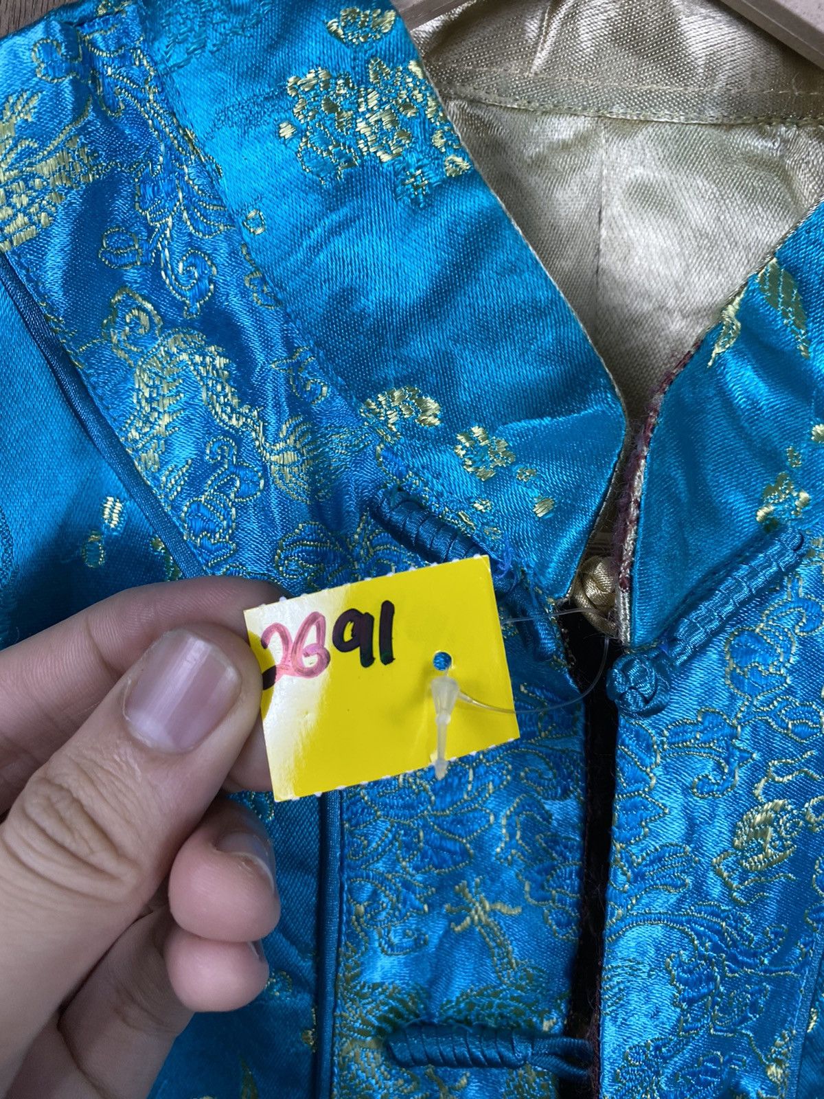 Japanese Brand DLL Chinese/japan traditional vintage Cardigan Art #2691 Size US M / EU 48-50 / 2 - 7 Thumbnail