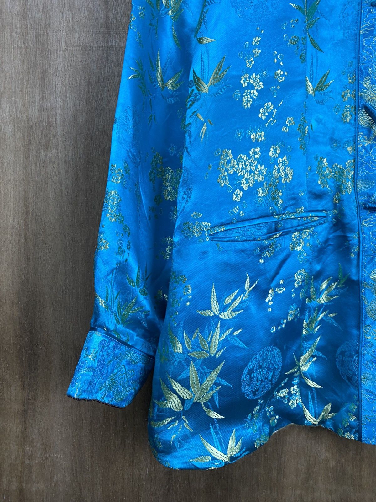 Japanese Brand DLL Chinese/japan traditional vintage Cardigan Art #2691 Size US M / EU 48-50 / 2 - 5 Thumbnail