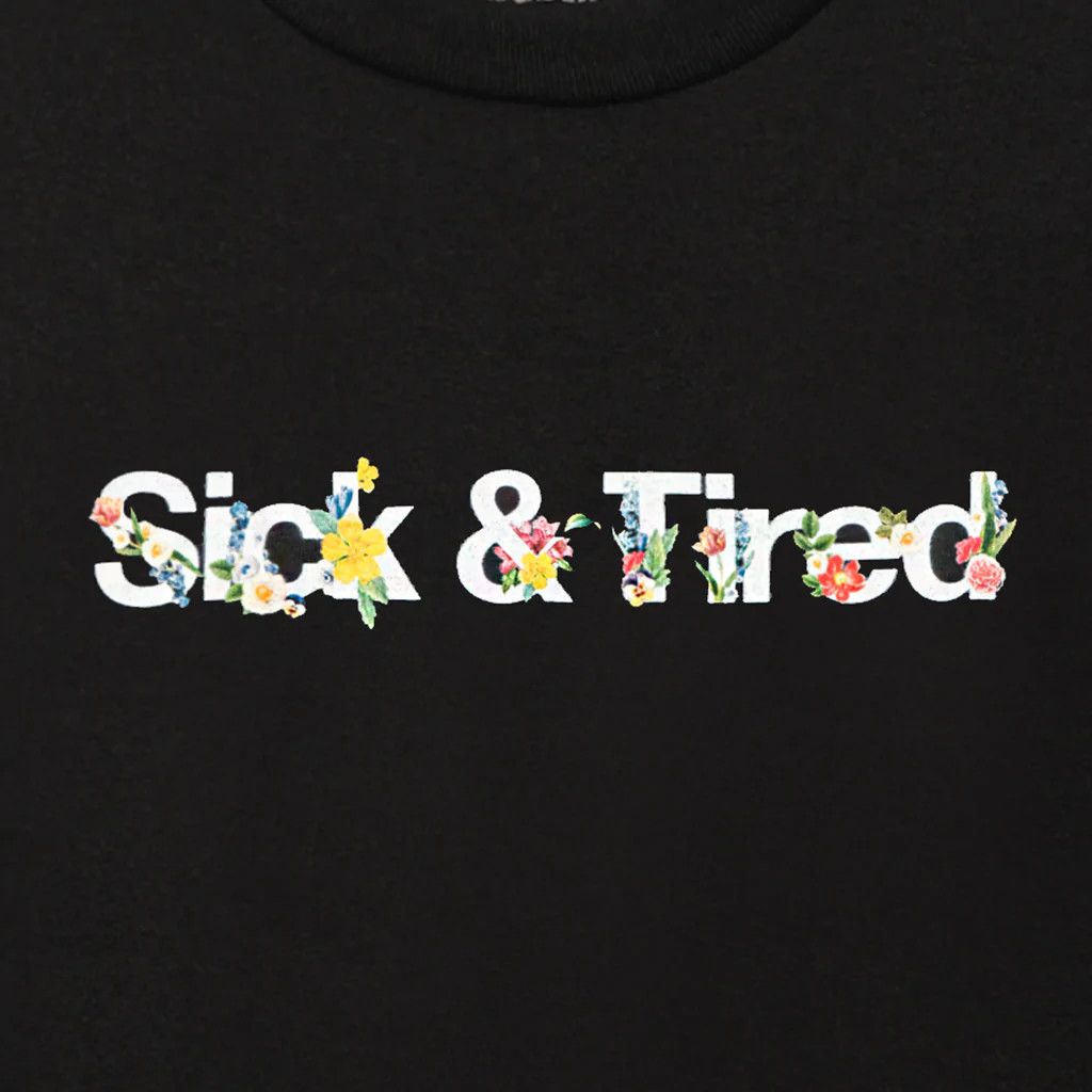 Anti Social Social Club DS White ASSC Sick & Tired Self Conclusion Black Tee FTP FOG Size US L / EU 52-54 / 3 - 5 Thumbnail