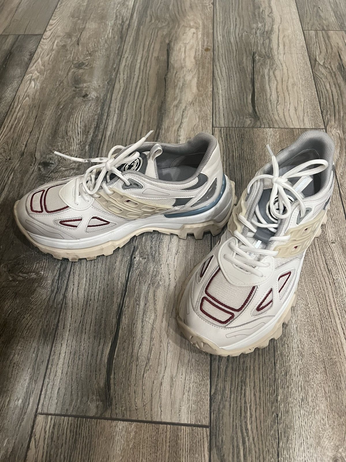 Axel Arigato Axel Arigato white and beige marathon R tic Size US 8 / EU 41 - 2 Thumbnail
