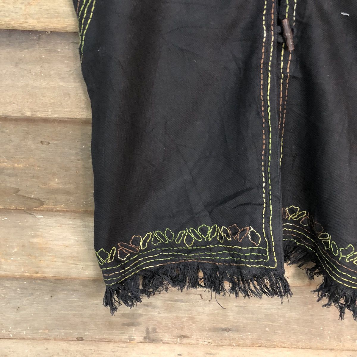 Vintage Ganesh japan vintage art Black Vest #H261 Size US M / EU 48-50 / 2 - 4 Thumbnail