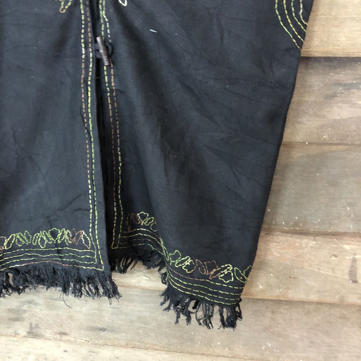 Vintage Ganesh japan vintage art Black Vest #H261 Size US M / EU 48-50 / 2 - 5 Thumbnail