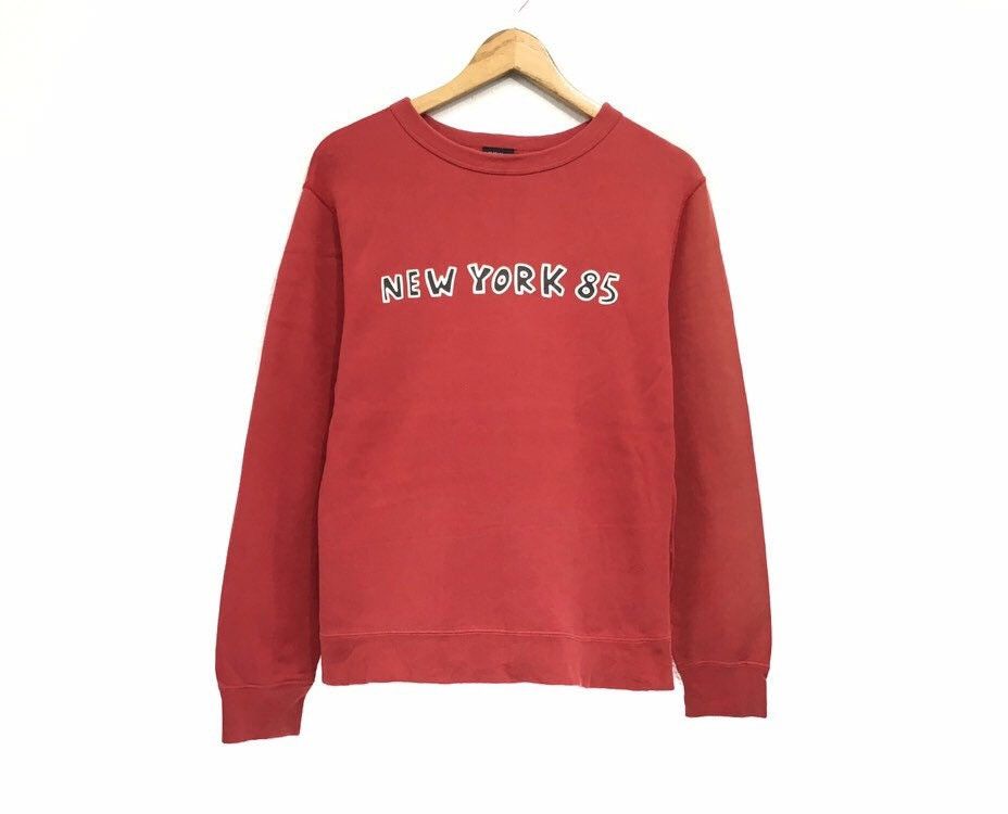 Keith Haring Crewneck Sweatshirt Big Logo Spell Out Pullover