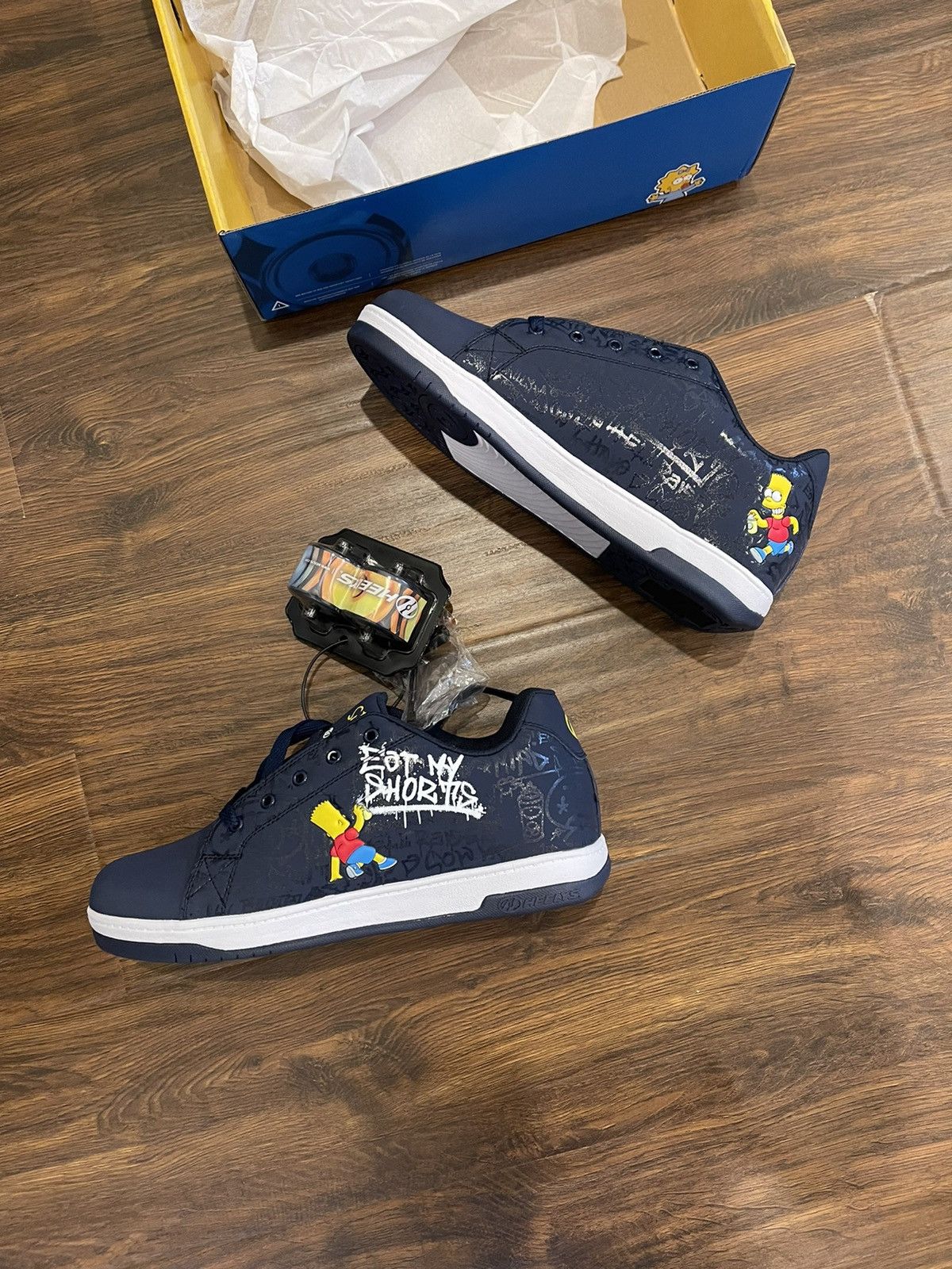 Heelys × The Simpsons Bart Simpson x Heelys size 12 rare sneakers Size US 12 / EU 45 - 2 Thumbnail