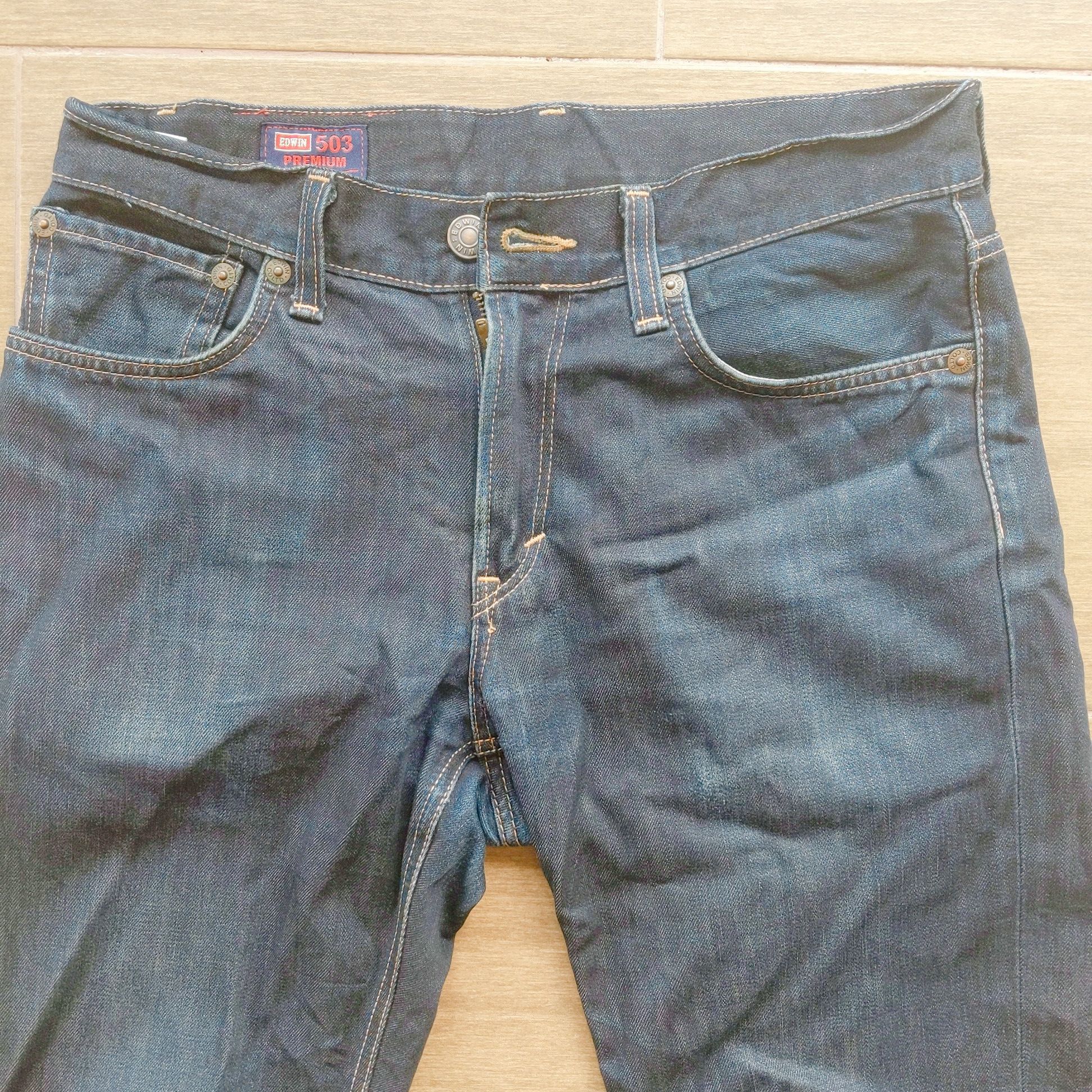 Japanese Brand Vintage Edwin 503 Premium Japan Denim Pants Size US 32 / EU 48 - 13 Thumbnail