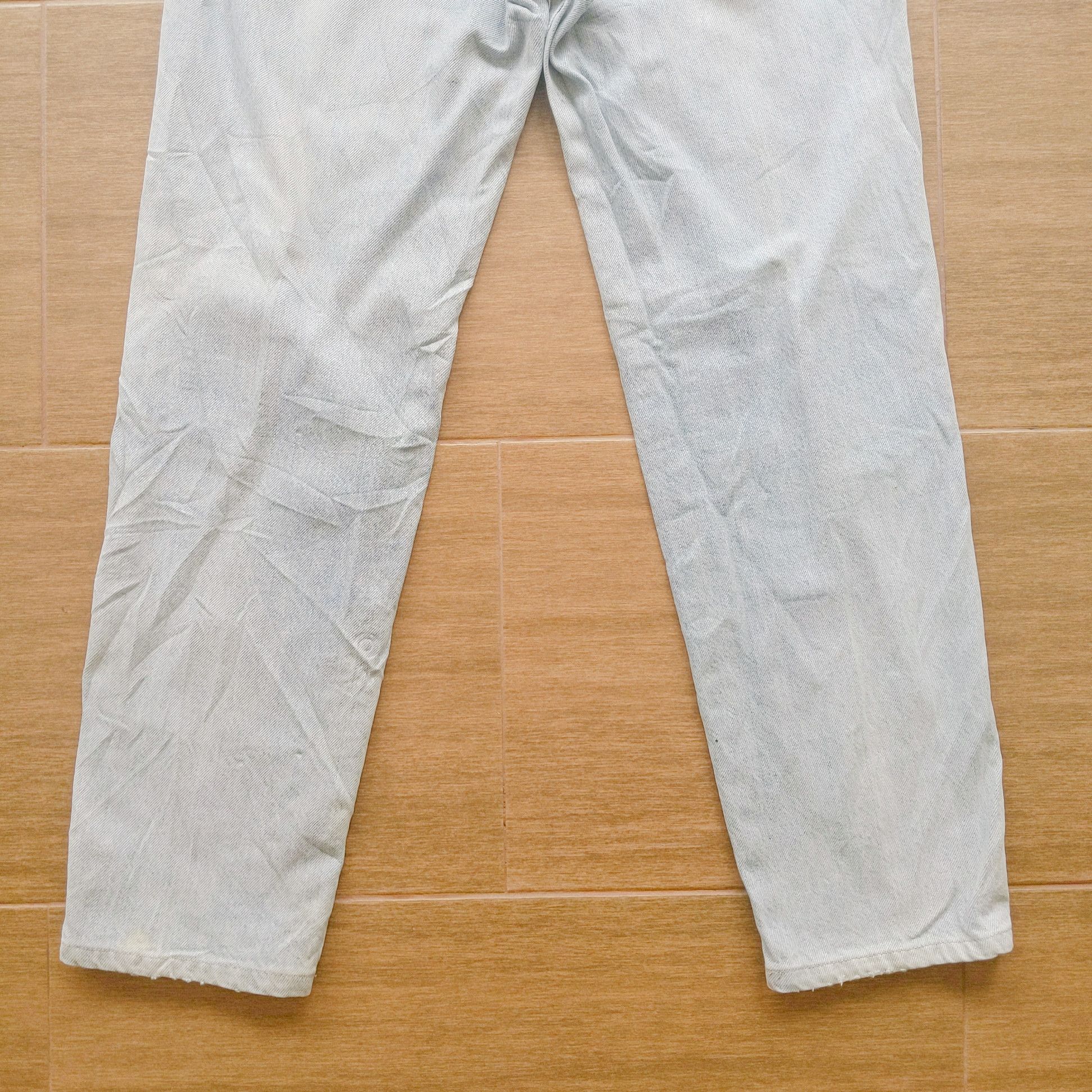 Japanese Brand Vintage EDWIN US Classic Distressed Faded Denim Pants Size US 30 / EU 46 - 2 Thumbnail