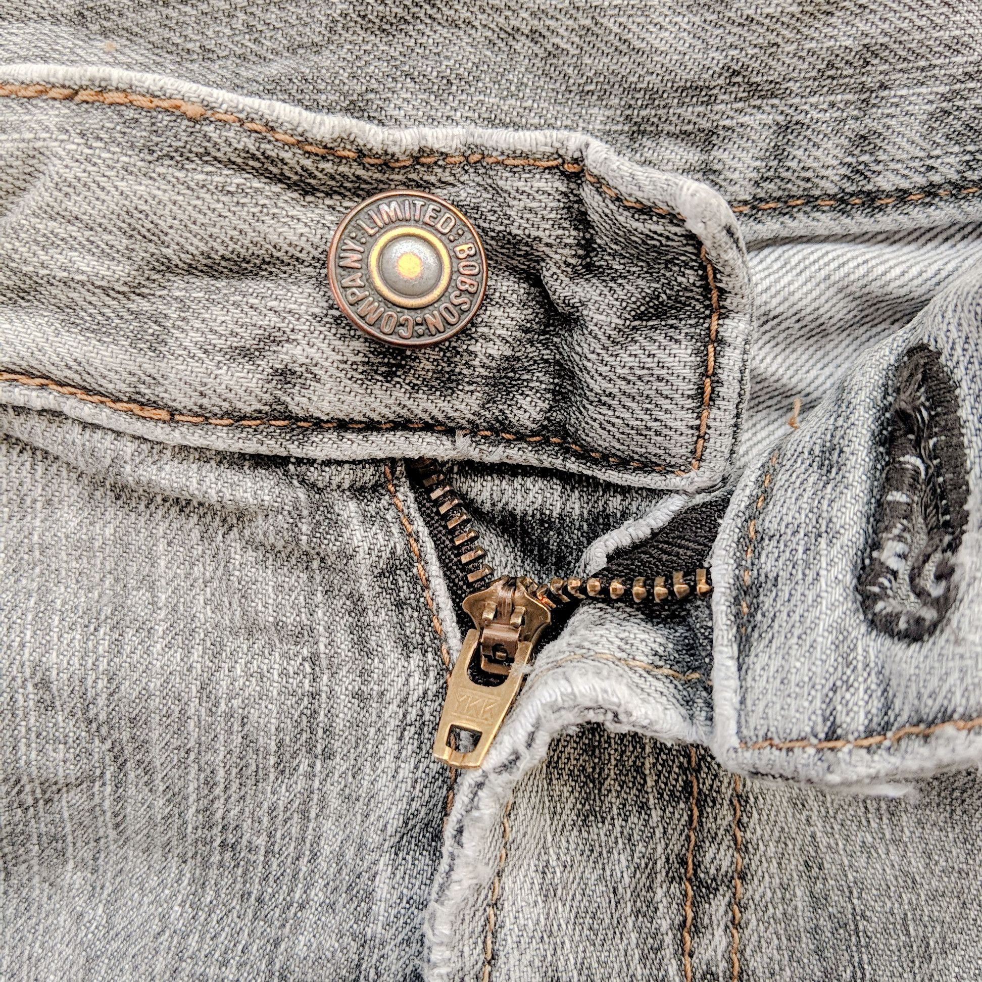 Japanese Brand × Jean × Vintage W34 🔥Vintage Bobson Chessking Distressed Faded Denim Pants Size US 34 / EU 50 - 8 Thumbnail