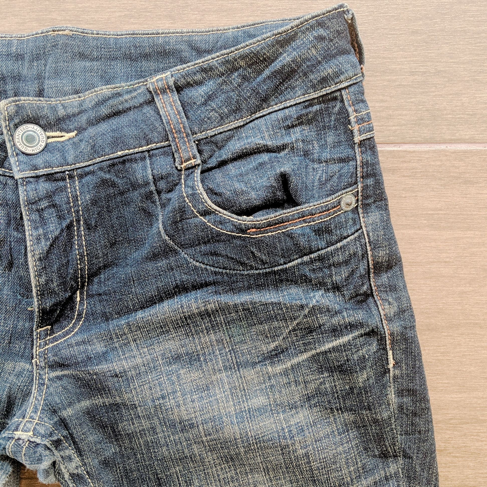 Japanese Brand Vintage Japanese Rare Flare Bootcut Distressed Denim Pants Size US 32 / EU 48 - 9 Thumbnail