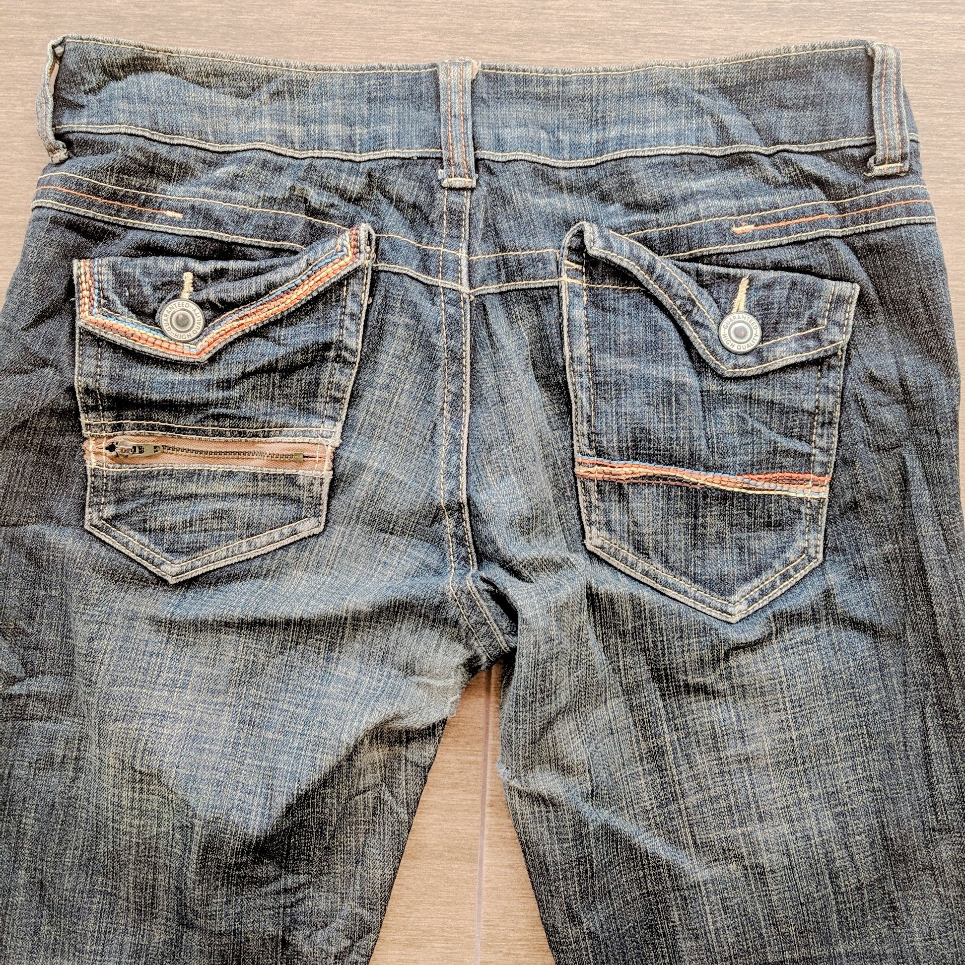 Japanese Brand Vintage Japanese Rare Flare Bootcut Distressed Denim Pants Size US 32 / EU 48 - 5 Thumbnail