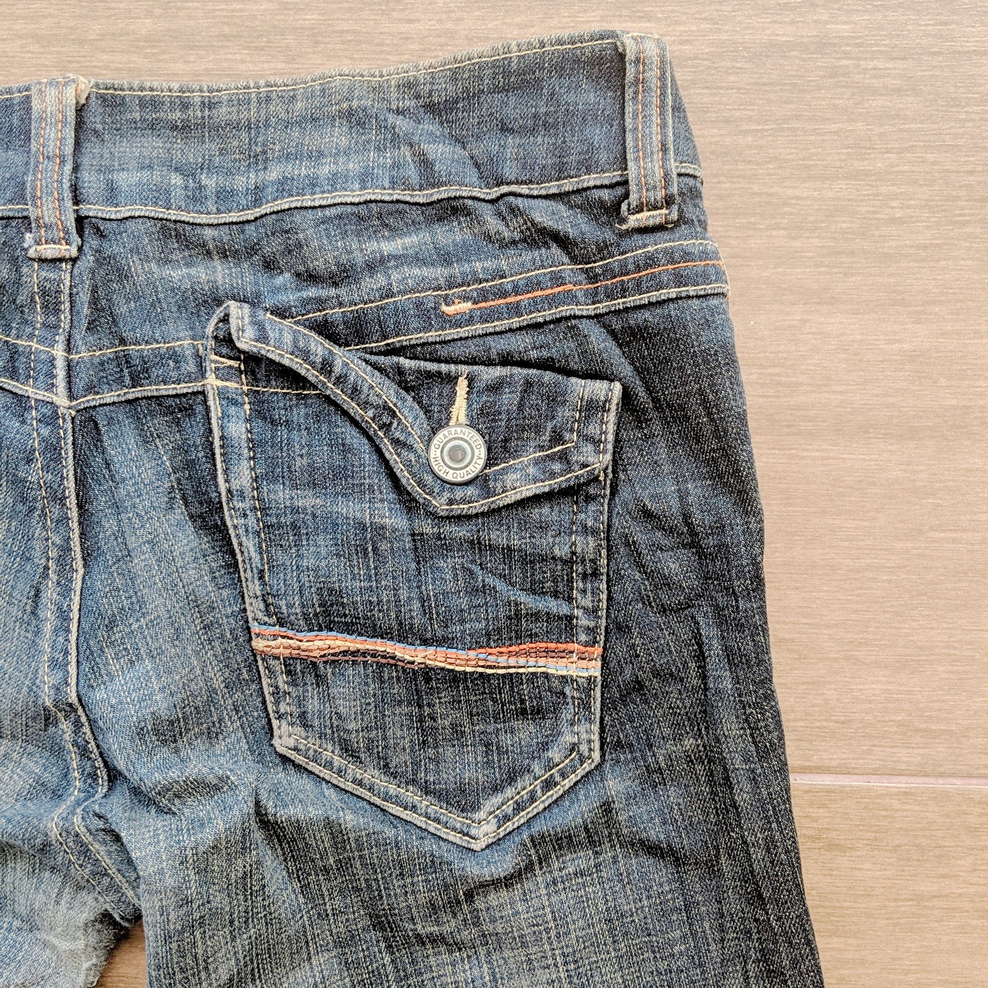 Japanese Brand Vintage Japanese Rare Flare Bootcut Distressed Denim Pants Size US 32 / EU 48 - 3 Thumbnail