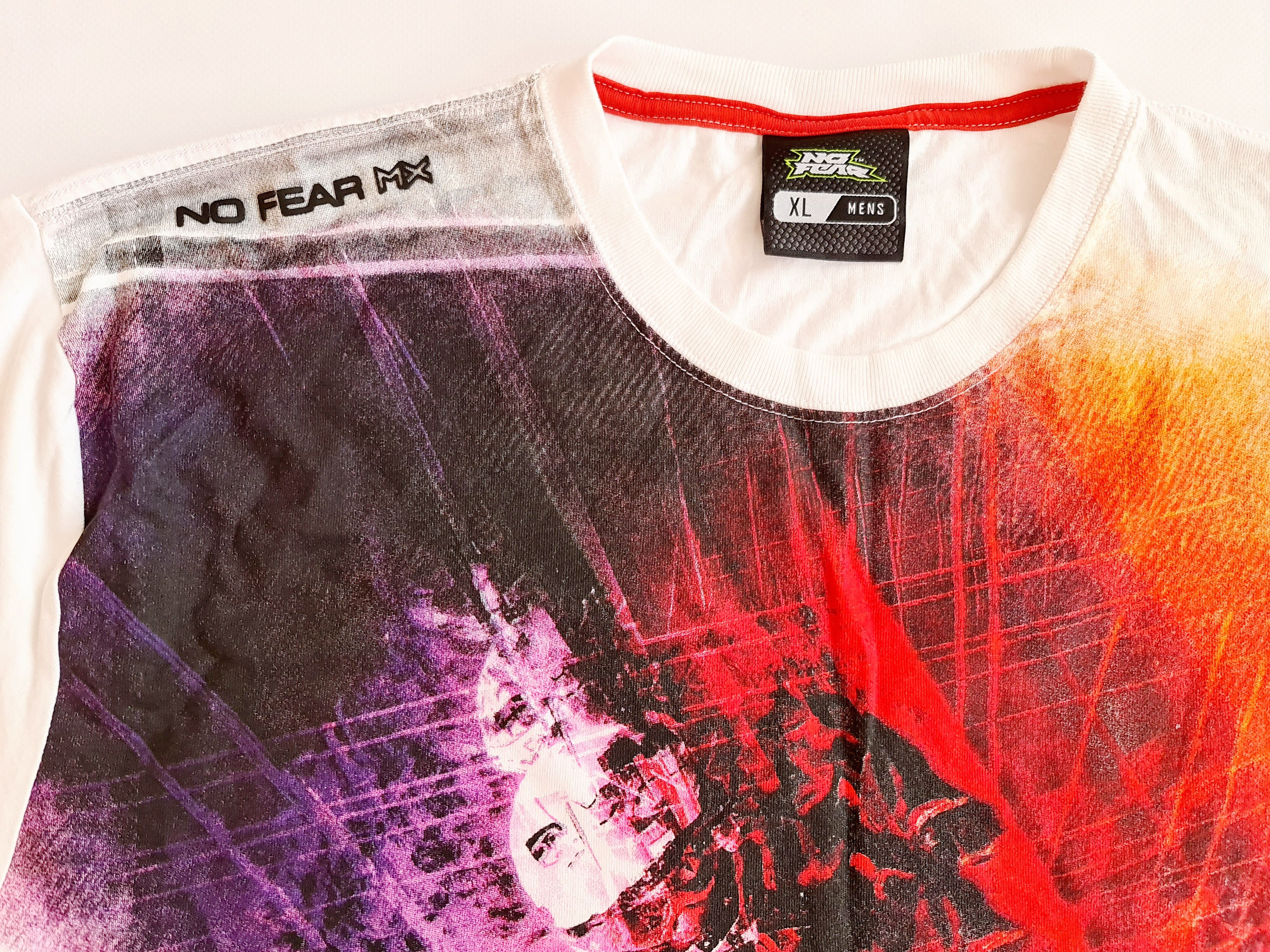 No Fear No Fear Motocross Shirt L Surf Skate USA 90s Motorcycle Size US L / EU 52-54 / 3 - 2 Thumbnail